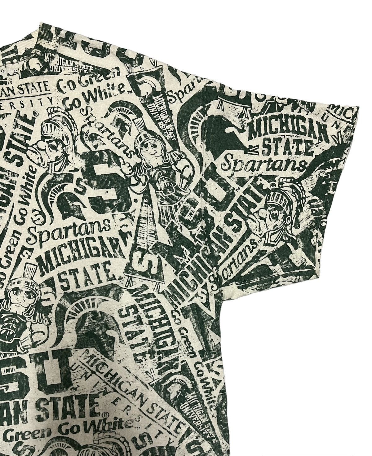 Vintage Vintage🔥y2k spartans michigan state ovp Size US XL / EU 56 / 4 - 4 Thumbnail