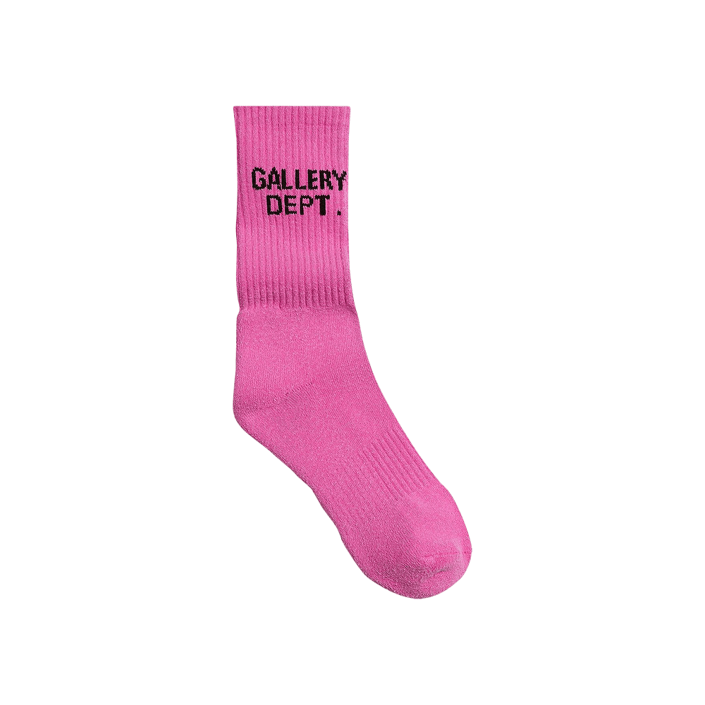 Gallery Dept. o1gr1nt0426 Size: OS / Clean Socks in Flo Pink Size ONE SIZE - 1 Preview