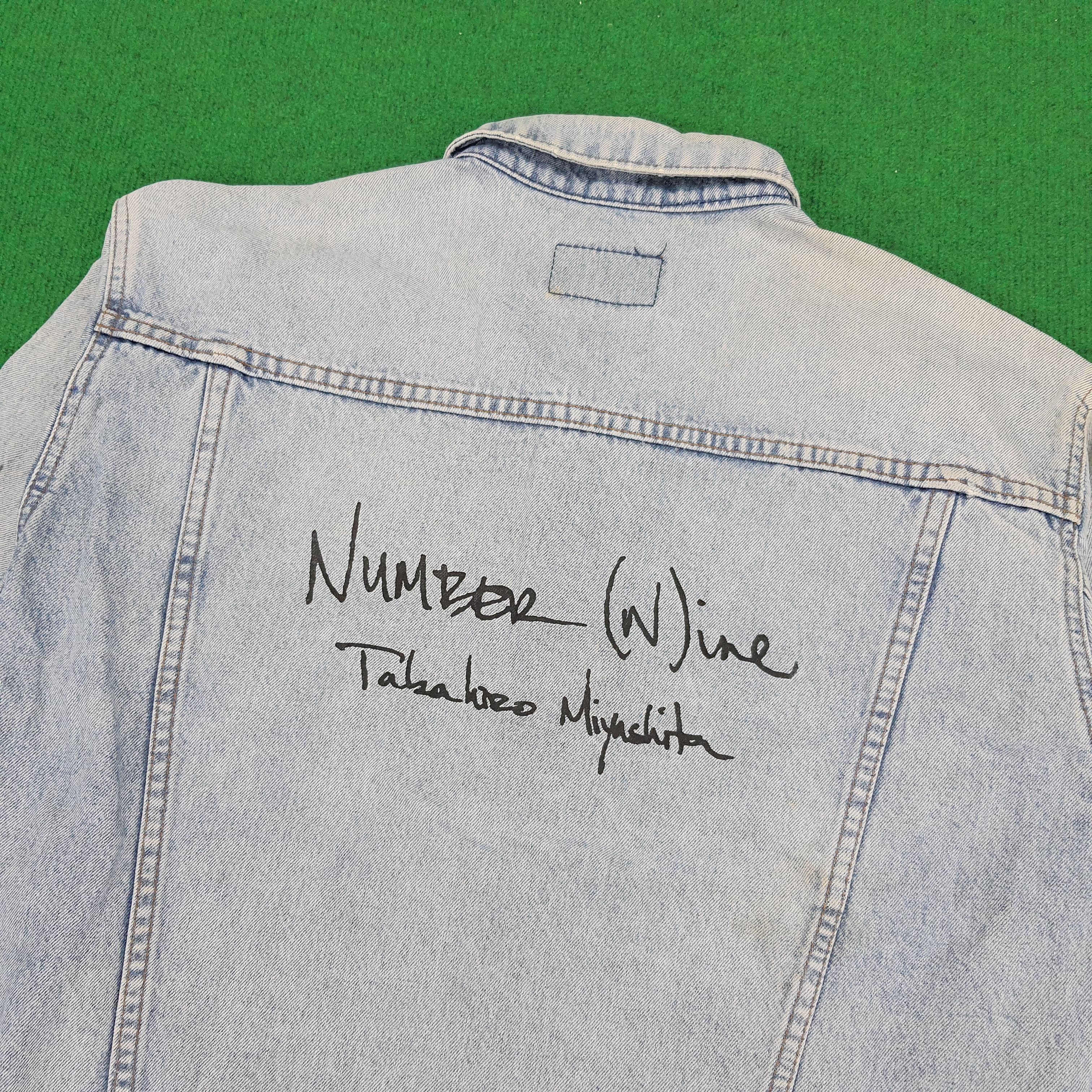Japanese Brand × Levi's Vintage Levi's x Number Nine Custom Logo Denim Jacket Size US XL / EU 56 / 4 - 2 Thumbnail