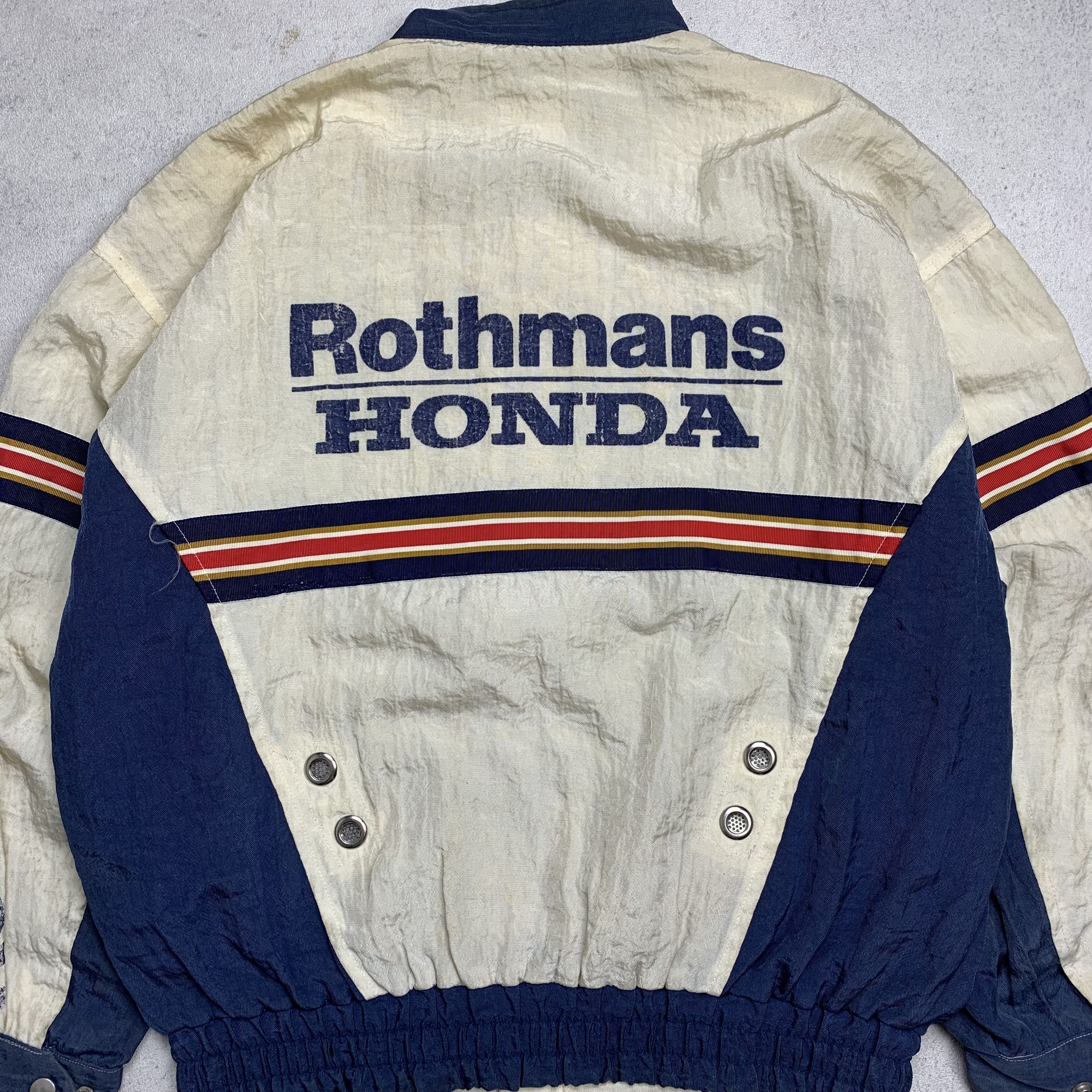 Formula 1 Vintage Honda Rothmans Racing Jacket Size US M / EU 48-50 / 2 - 2 Thumbnail
