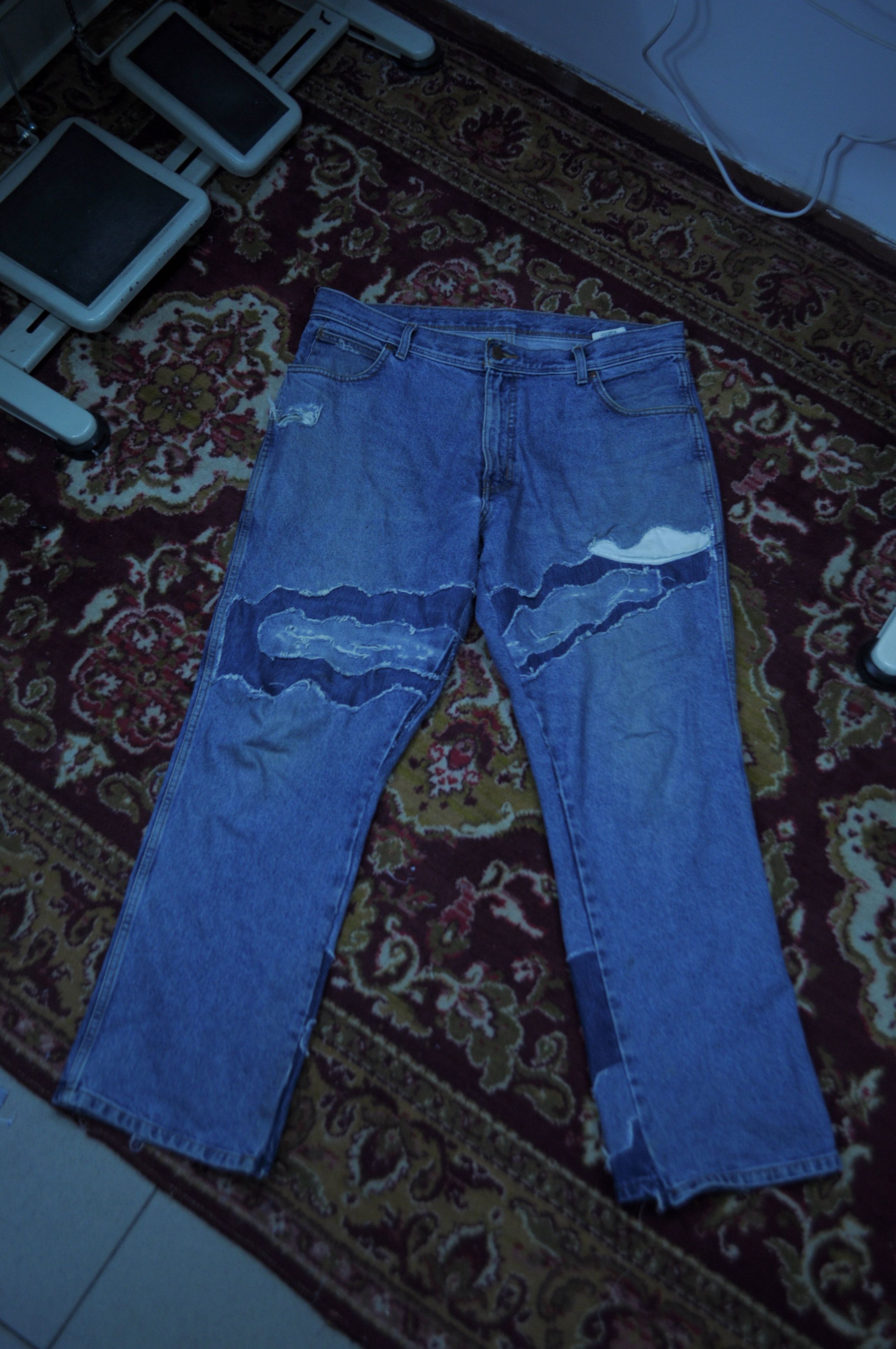 Vintage × Wrangler Wrangler Custom Denim Size US 38 / EU 54 - 3 Thumbnail