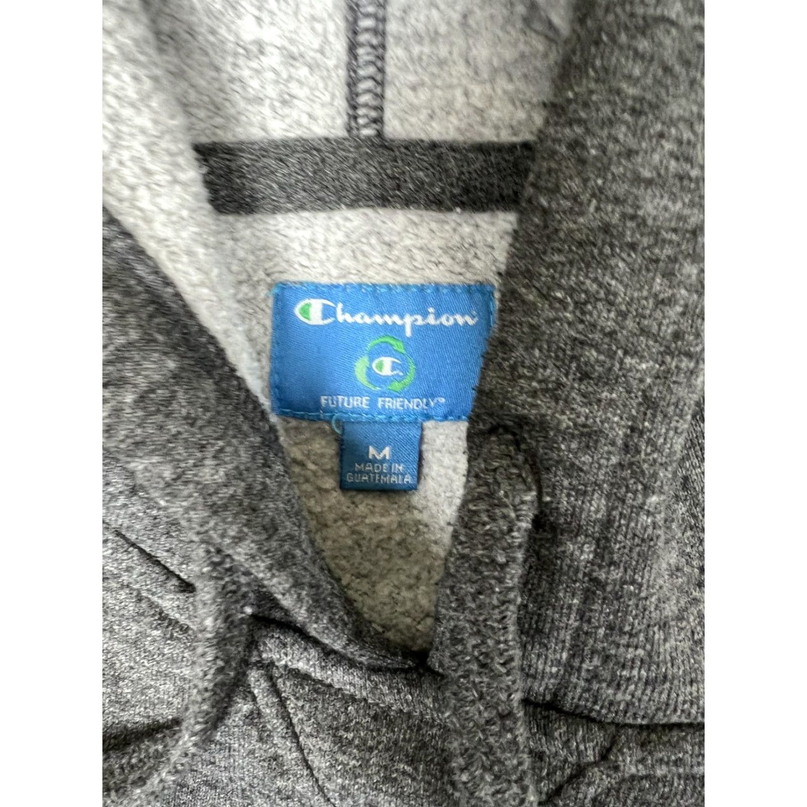 Champion VINTAGE Golden Gate University GGU Hoodie Womens' Medium Gray Champion Fleece Pullover Size M / US 6-8 / IT 42-44 - 5 Thumbnail