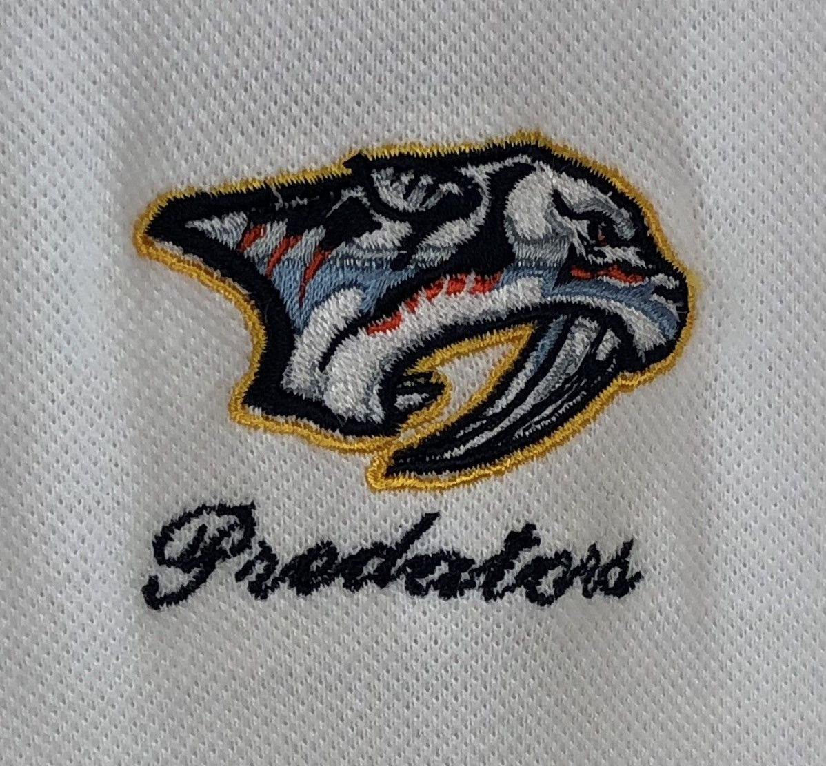 NHL × Vintage Vintage hockey 90s embroidered polo short nhl predators XL Size US XL / EU 56 / 4 - 3 Thumbnail