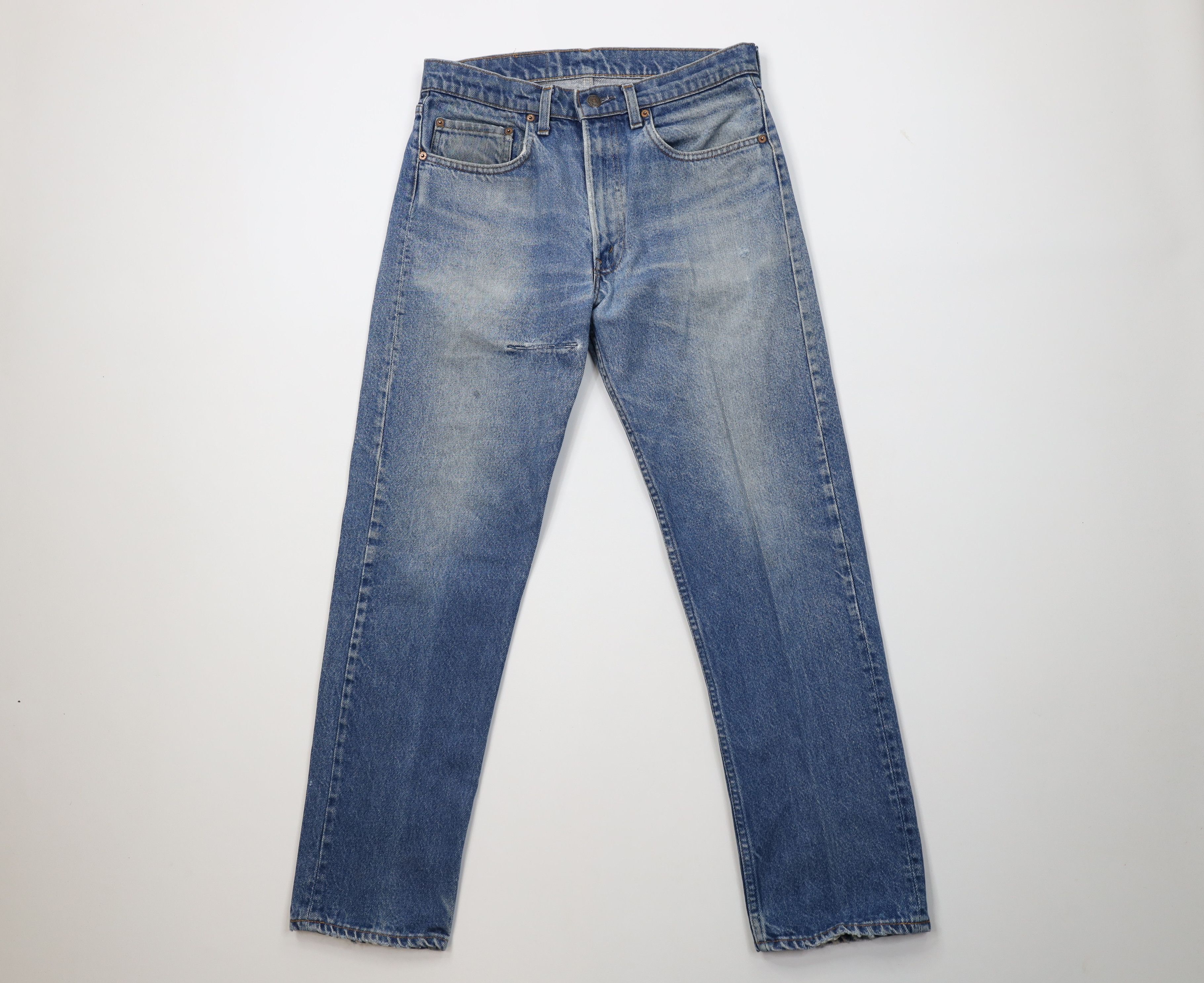 Levi's Vintage 70s 80s Levis 501xx Original Fit Denim Jeans USA Size US 32 / EU 48 - 1 Thumbnail