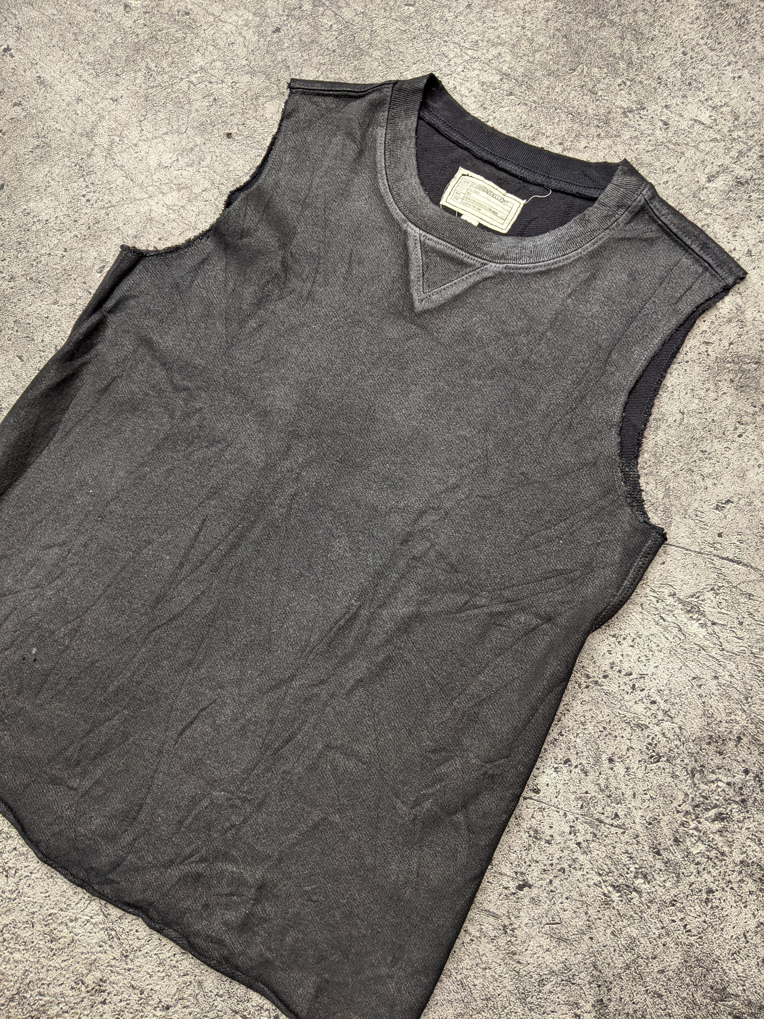 Current/Elliot Archive Sleeveless Stadium Coated Black Size US M / EU 48-50 / 2 - 2 Thumbnail