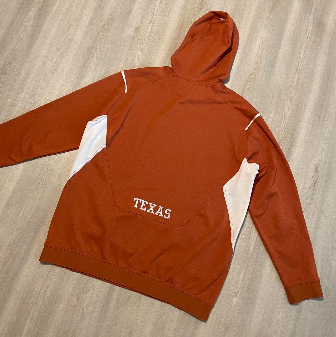 Hypebeast × Nike × Vintage Vintage Nike Center Swoosh Texas Longhorns Hoodie Mens 2XL Size US XXL / EU 58 / 5 - 5 Thumbnail
