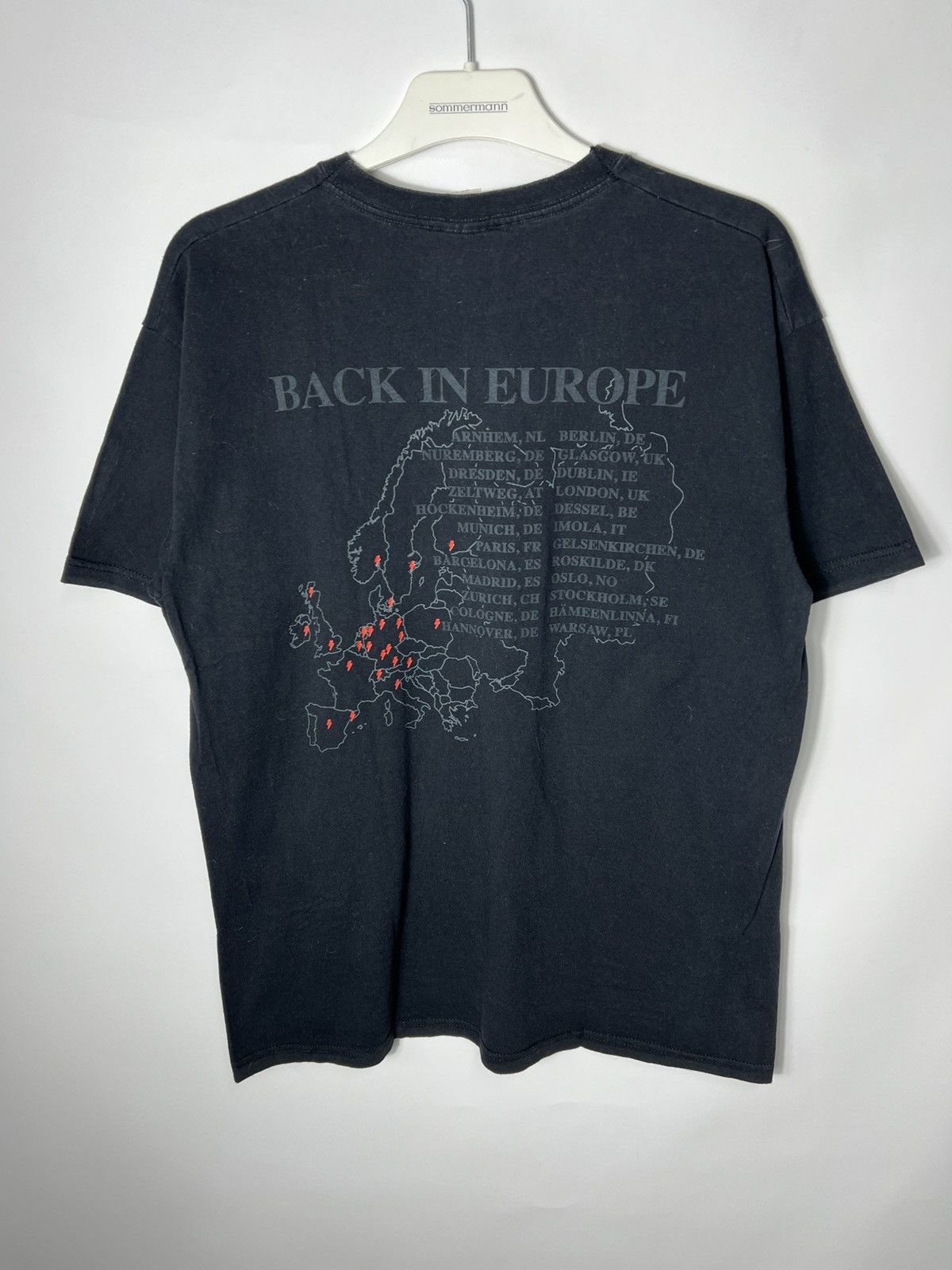 AC/DC Vintage streetwear Band Rock Tour Ac/Dc Back In Black Tee Size US M / EU 48-50 / 2 - 5 Thumbnail
