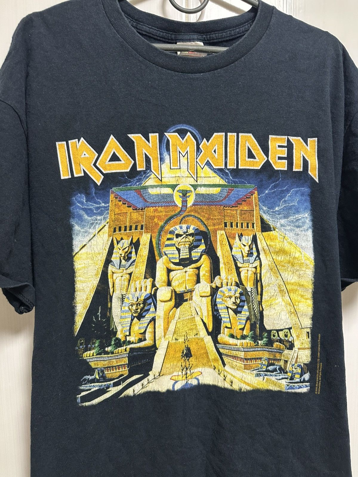 Band Tees × Iron Maiden × Vintage Vintage Iron maiden world slavery tour 84-85 shirt 2005 Size US XL / EU 56 / 4 - 3 Thumbnail