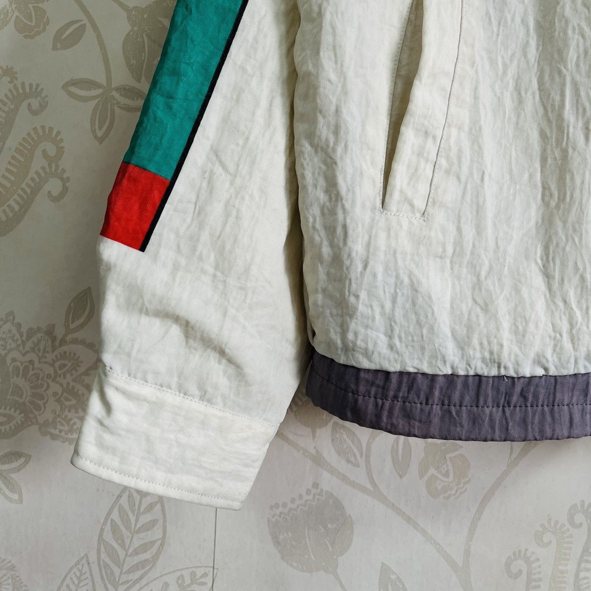 Japanese Brand Vintage 80s Cosmo Oil Racing Staff Bomber Jacket Size US L / EU 52-54 / 3 - 7 Thumbnail