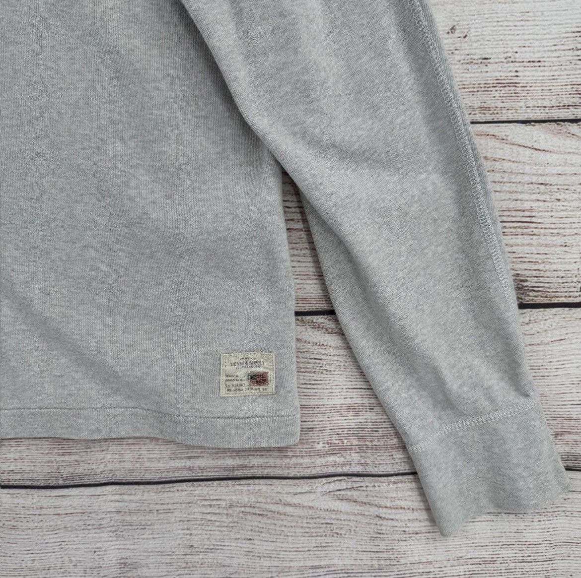 Ralph Lauren Vintage Grey Ralph Lauren Thermal Long sleeve Size US L / EU 52-54 / 3 - 5 Thumbnail