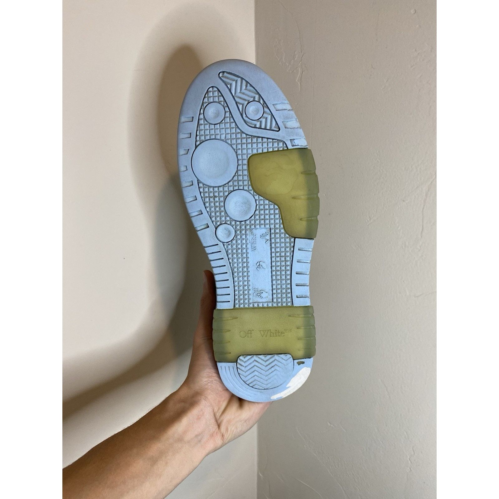Off-White Size 41 (8 US) Off-White Out of Office 'UNC Blue White ' Size US 8 / EU 41 - 15 Thumbnail
