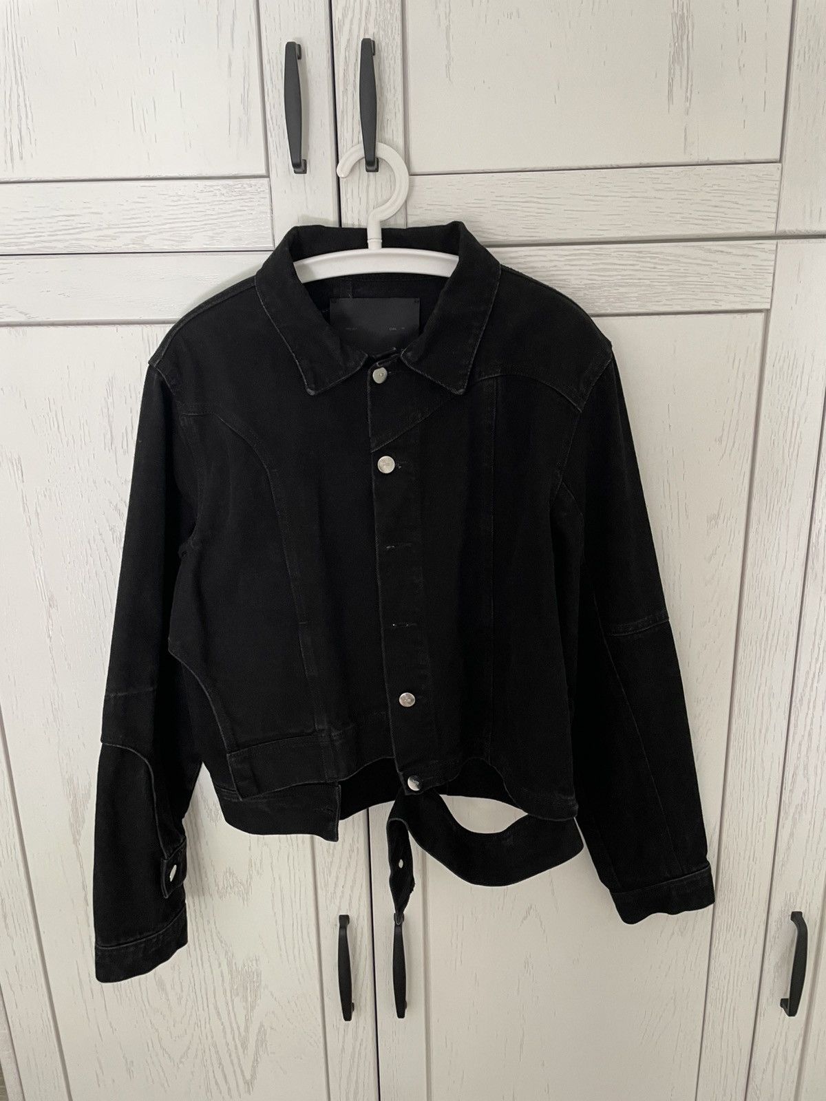 Heliot Emil Heliot Emil black denim jacket Size US S / EU 44-46 / 1 - 1 Thumbnail