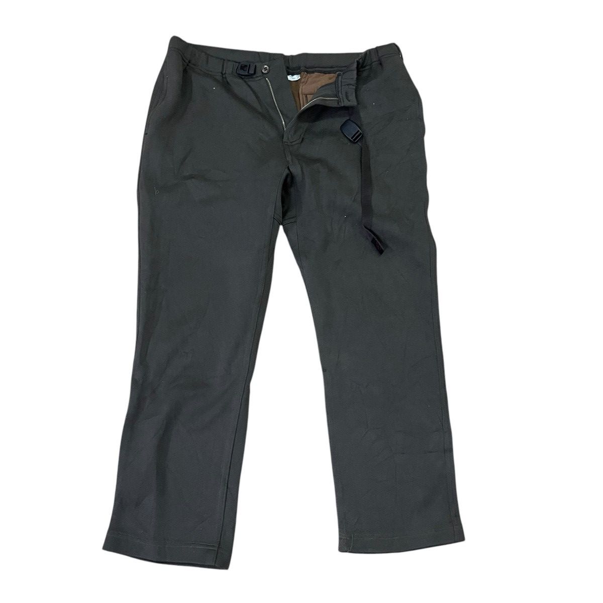 gramicci fleece casual pants