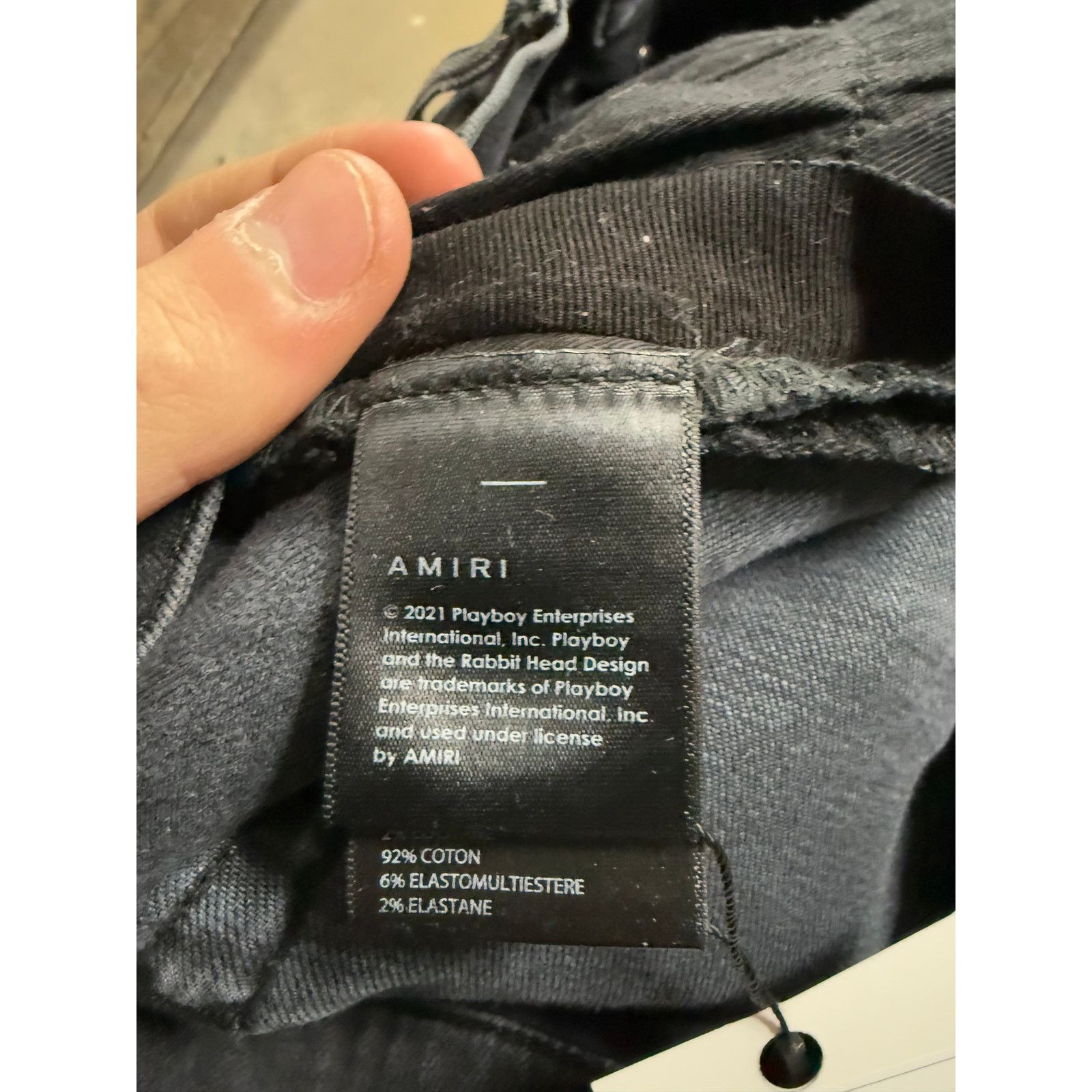 Amiri Amiri Playboy Thrasher Jeans Used 33 Size US 33 - 4 Thumbnail