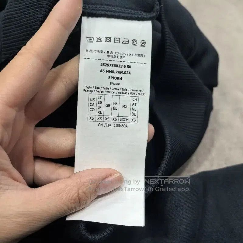 Max Mara MaxMara Cotton Casual Pants in Deep Blue . Size 22" - 4 Thumbnail