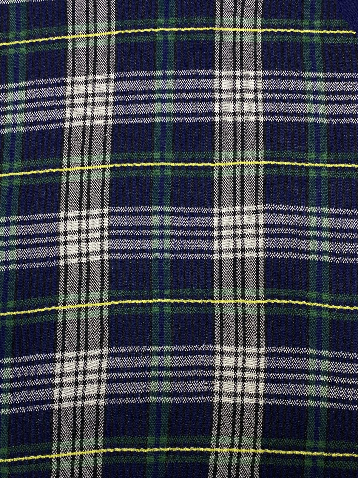 Comme des Garcons Homme Comme Des Garcons Homme AD2012 Knit Plaid Vest Size US M / EU 48-50 / 2 - 11 Thumbnail