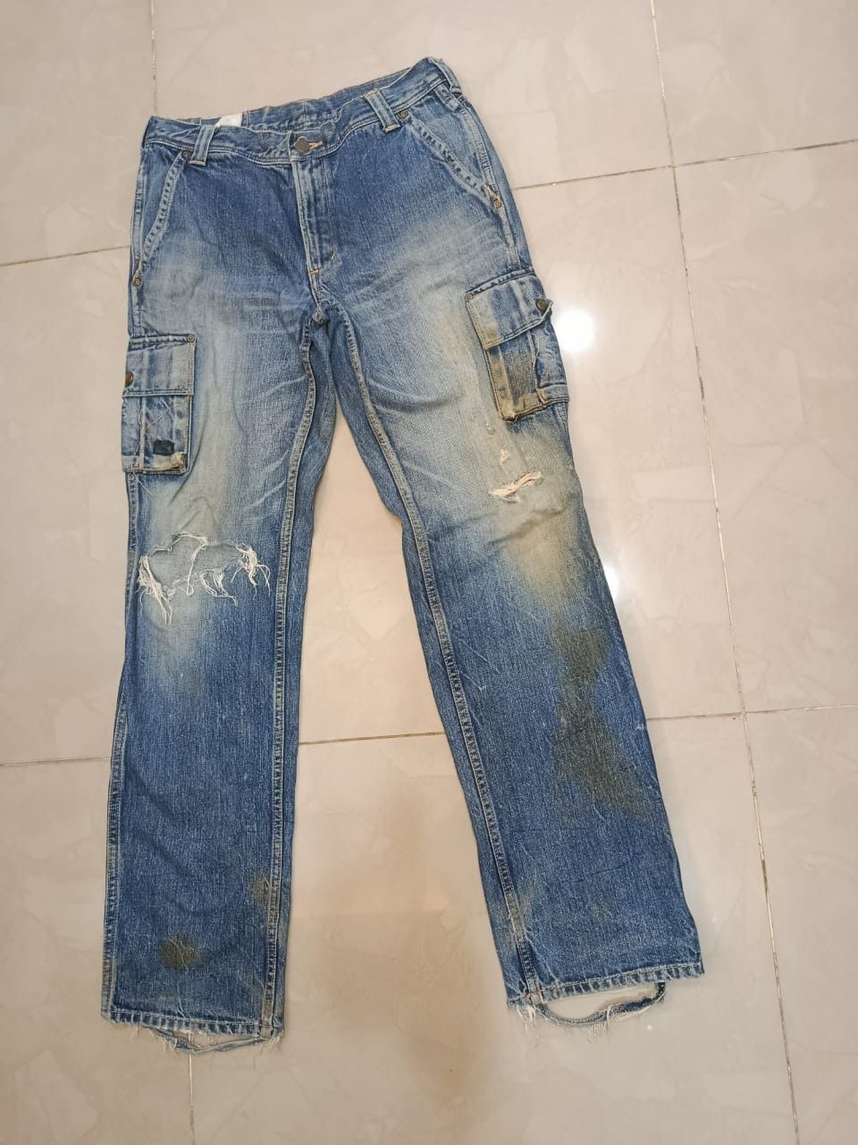 Lee LEE X ABAHOUSE CARGO DENIM Size US 30 / EU 46 - 4 Thumbnail