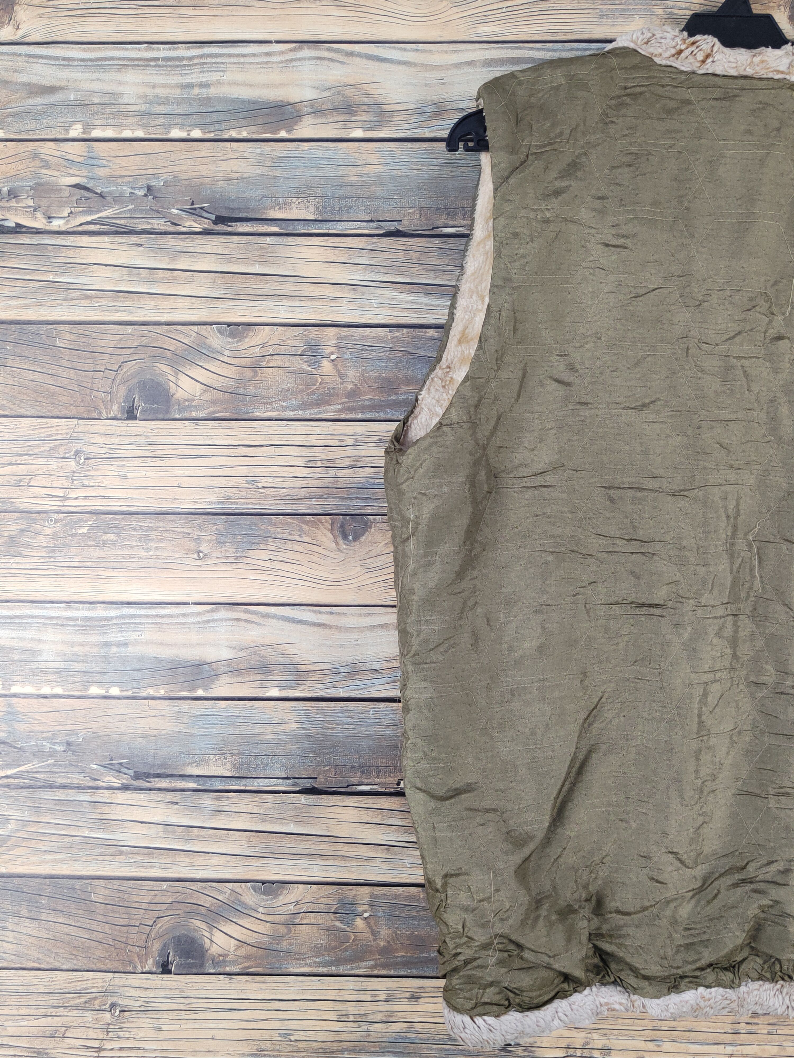 Japanese Brand × Vintage Vintage "Dream Friend"Japanese Brand Olive Fur Mohair Vests Size US M / EU 48-50 / 2 - 9 Thumbnail
