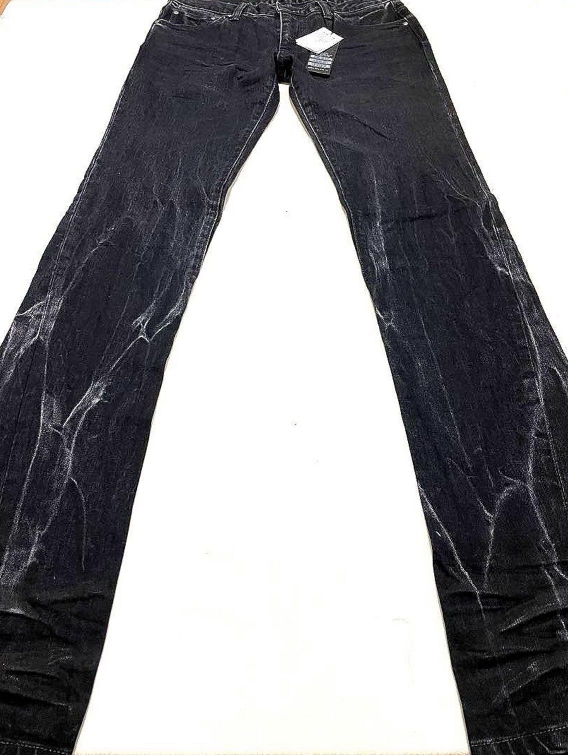 If Six Was Nine × Japanese Brand × Tornado Mart 00s Tornado Mart waxed bootcut jeans Size US 32 / EU 48 - 4 Thumbnail