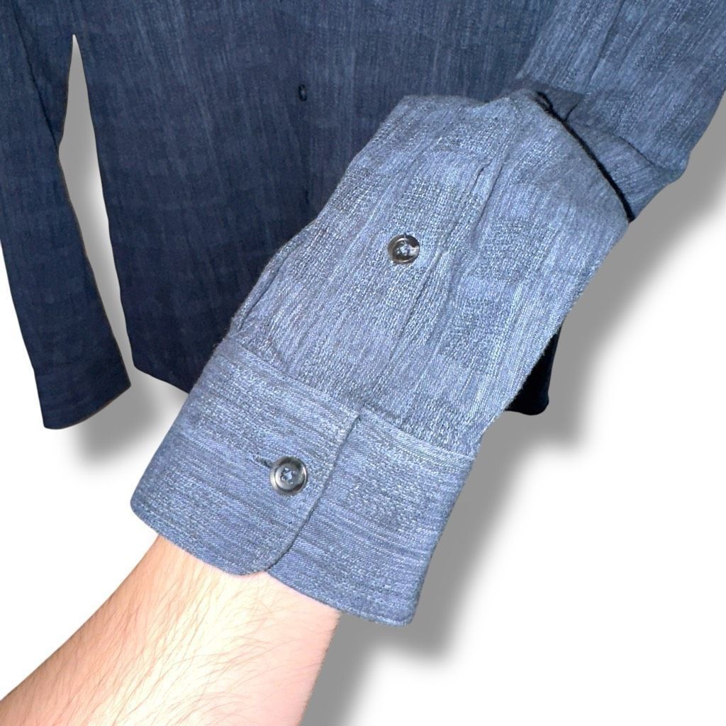 Baldwin Baldwin Denim KC Navy Woven Oxford Button Down Sz S Size US S / EU 44-46 / 1 - 6 Thumbnail