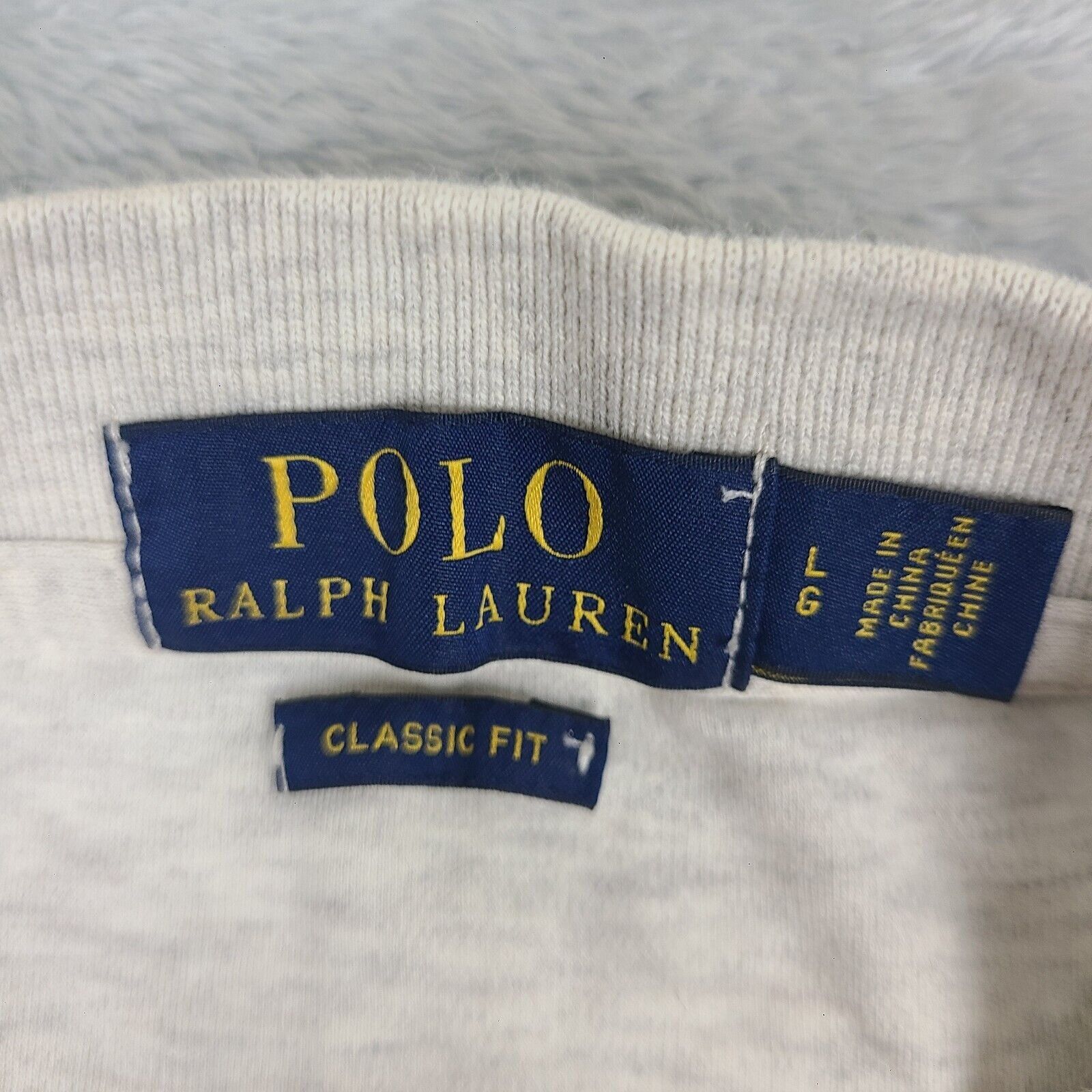 Polo Ralph Lauren Polo Ralph Lauren Shirt Men's Size L Beige Short Sleeve Golf Size US L / EU 52-54 / 3 - 3 Thumbnail