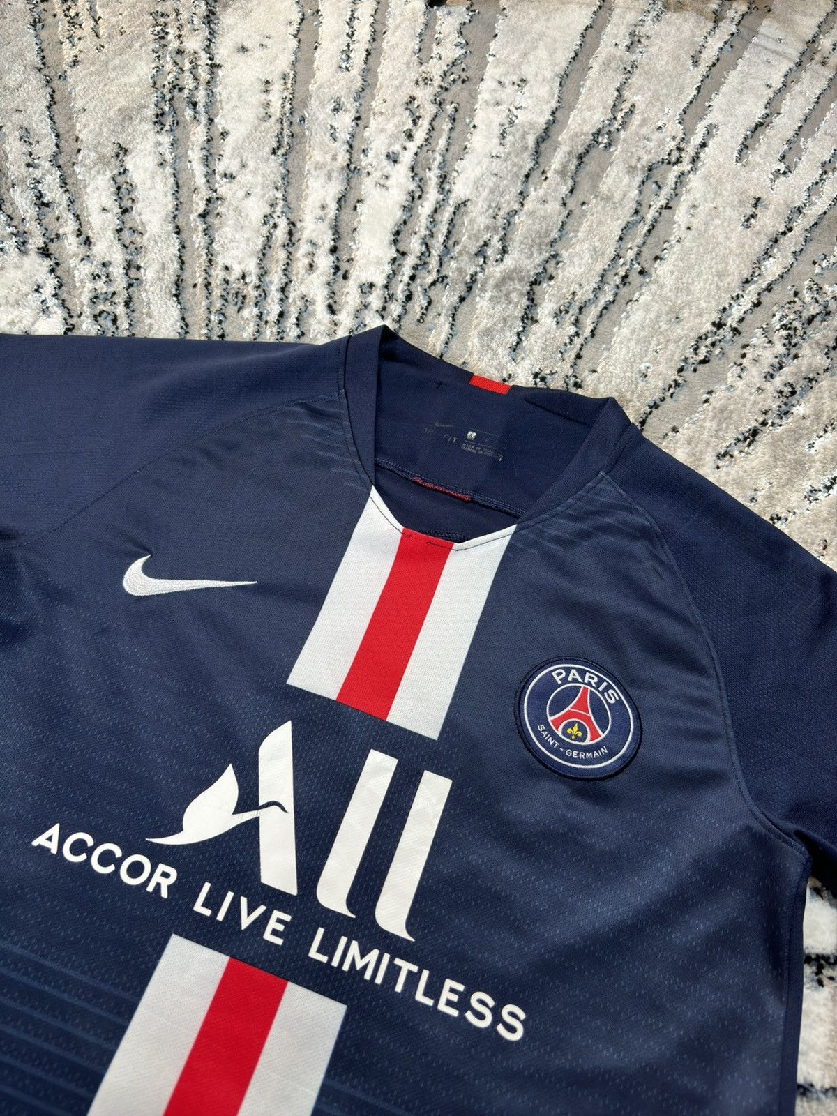 Other PSG 2019/2020 Mbappe Blokecore Soccer Jersey Drip Drill y2k Size US S / EU 44-46 / 1 - 4 Thumbnail