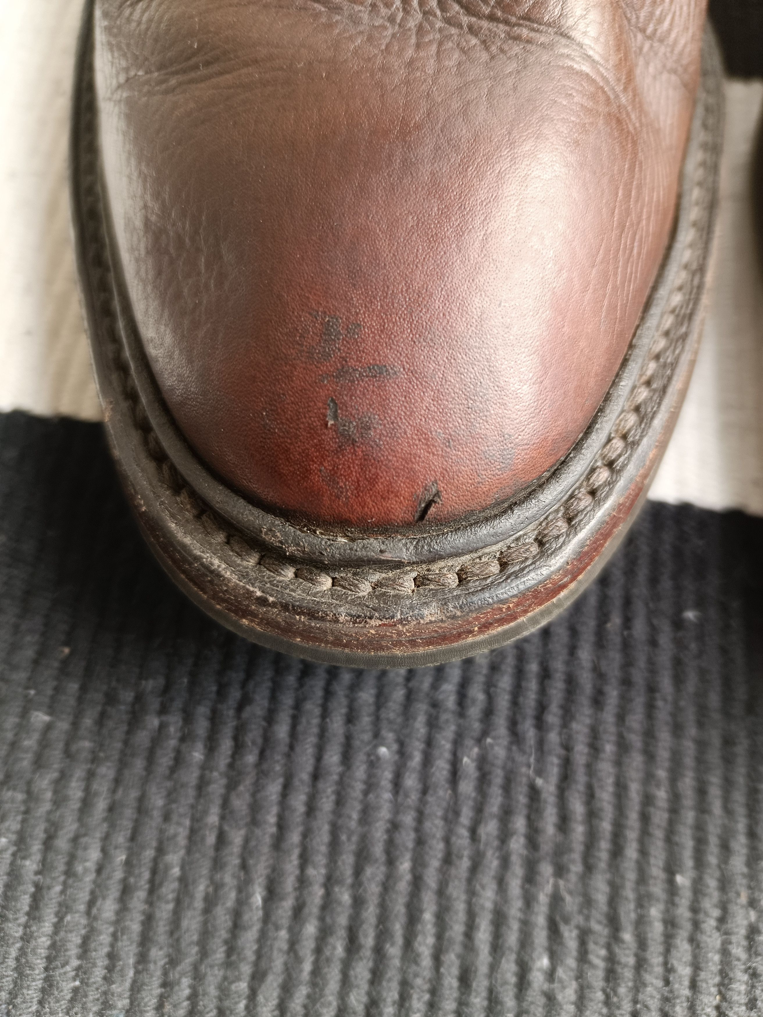 Crockett & Jones Crockett & Jones Grasmere Pebble Grain Leather Shoes Size US 10.5 / EU 43-44 - 9 Thumbnail