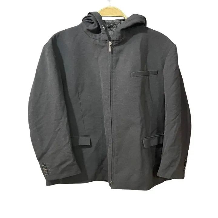 Dior Dior Black Hoodie Zip-Up Jacket 0079 Size US L / EU 52-54 / 3 - 1 Thumbnail