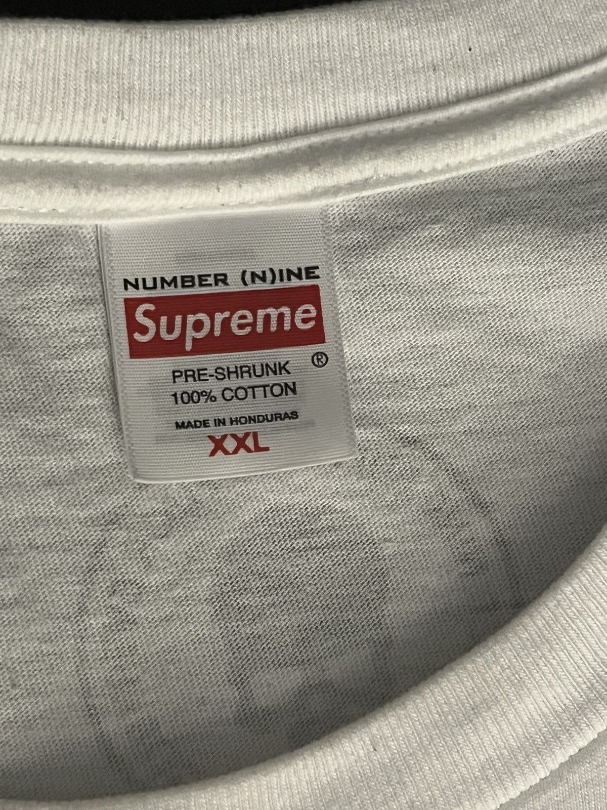 Number (N)ine × Supreme Supreme X Number (N)ine T-Shirt XXL Size US XXL / EU 58 / 5 - 4 Thumbnail