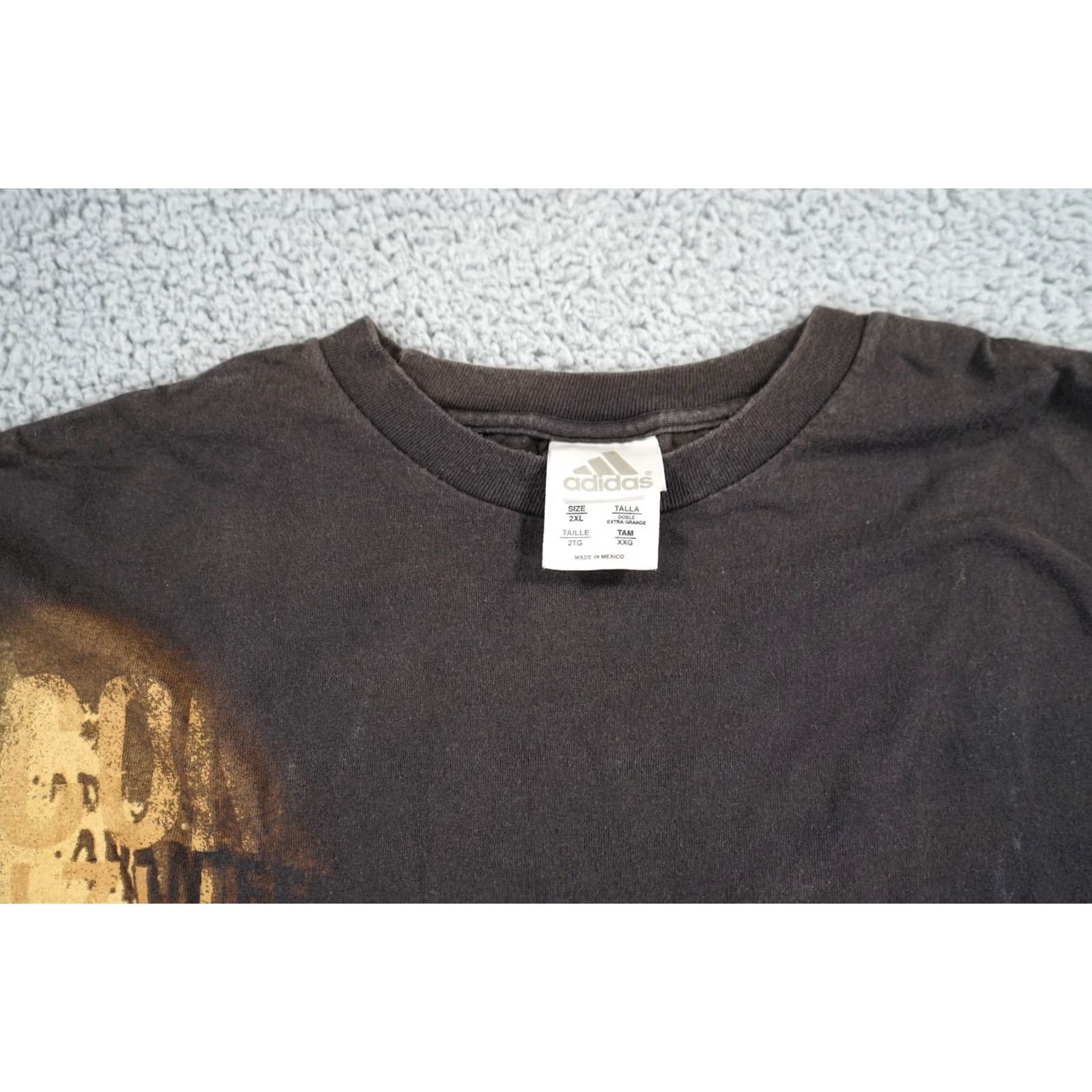 Adidas VINTAGE adidas Basketball Kevin Garnett T Shirt Mens 2XL Black Y2K Big Portrait Size US XXL / EU 58 / 5 - 6 Thumbnail