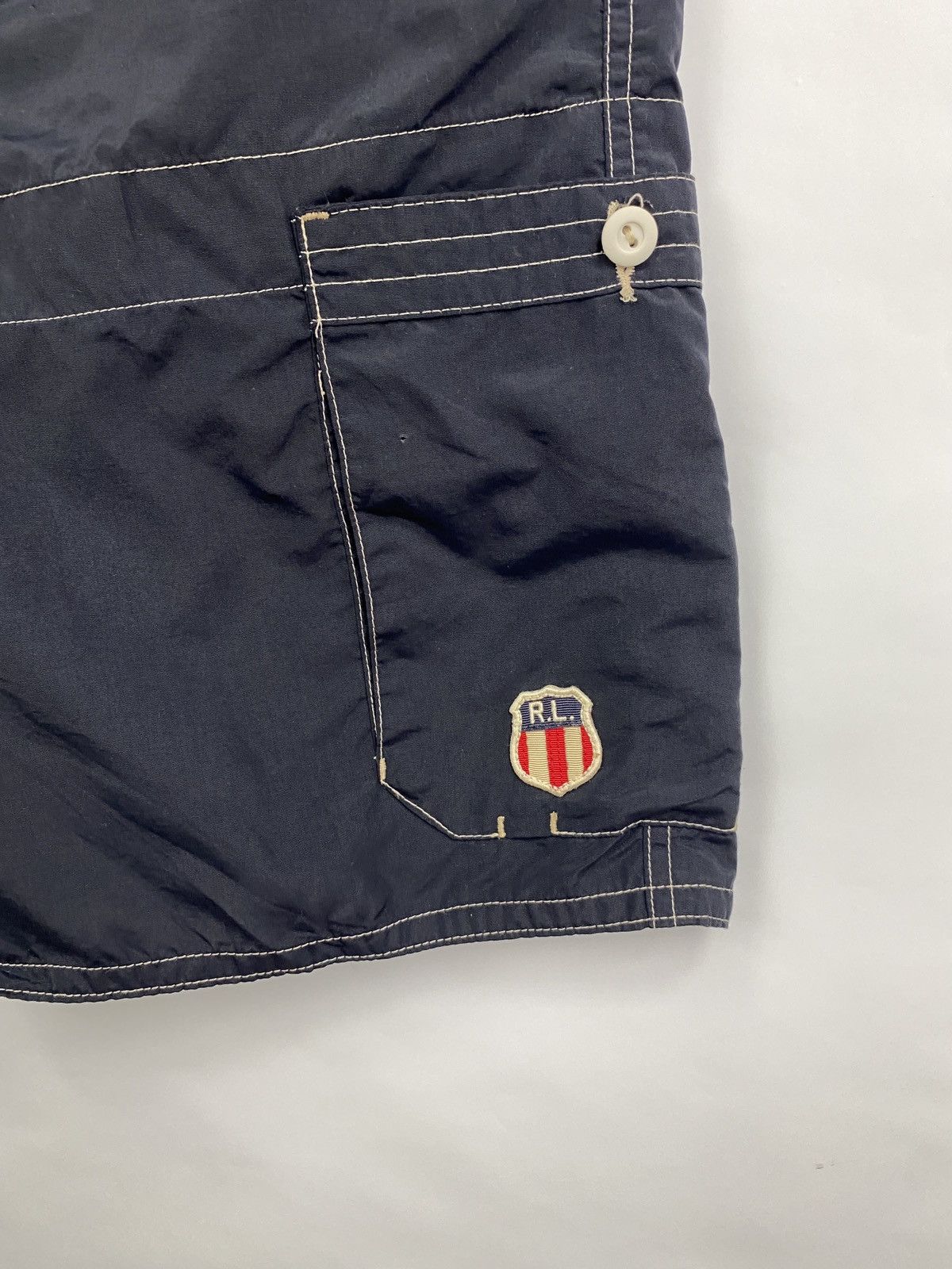 Polo Ralph Lauren 🇺🇸 Vintage Polo Ralph Lauren Nylon Shorts Casual Streetwear Size US 30 / EU 46 - 3 Thumbnail