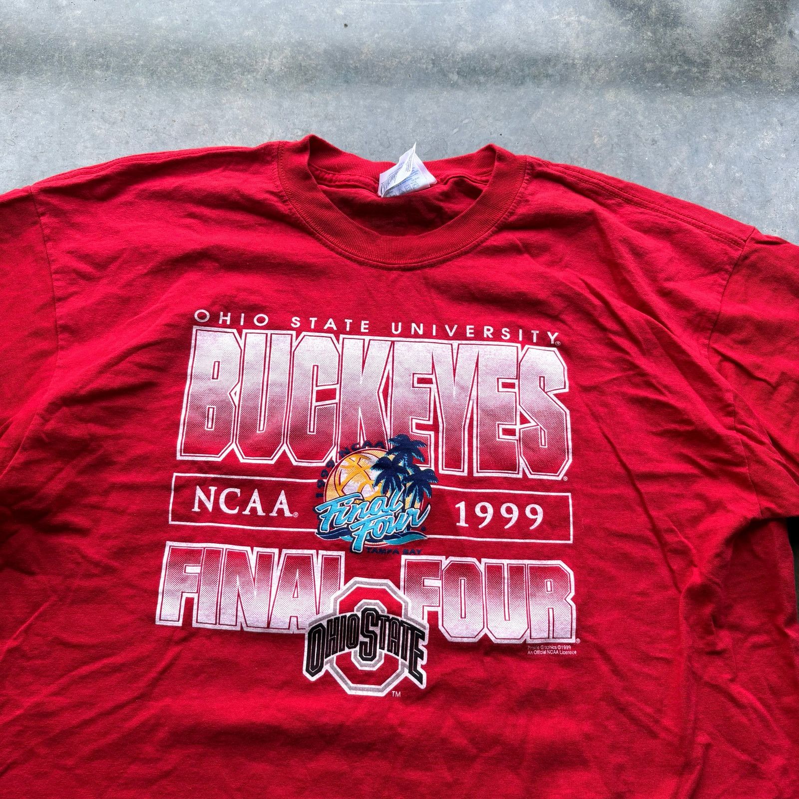 NCAA Vintage 1999 Ohio State Buckeyes Final Four T-shirt Size US XL / EU 56 / 4 - 3 Thumbnail