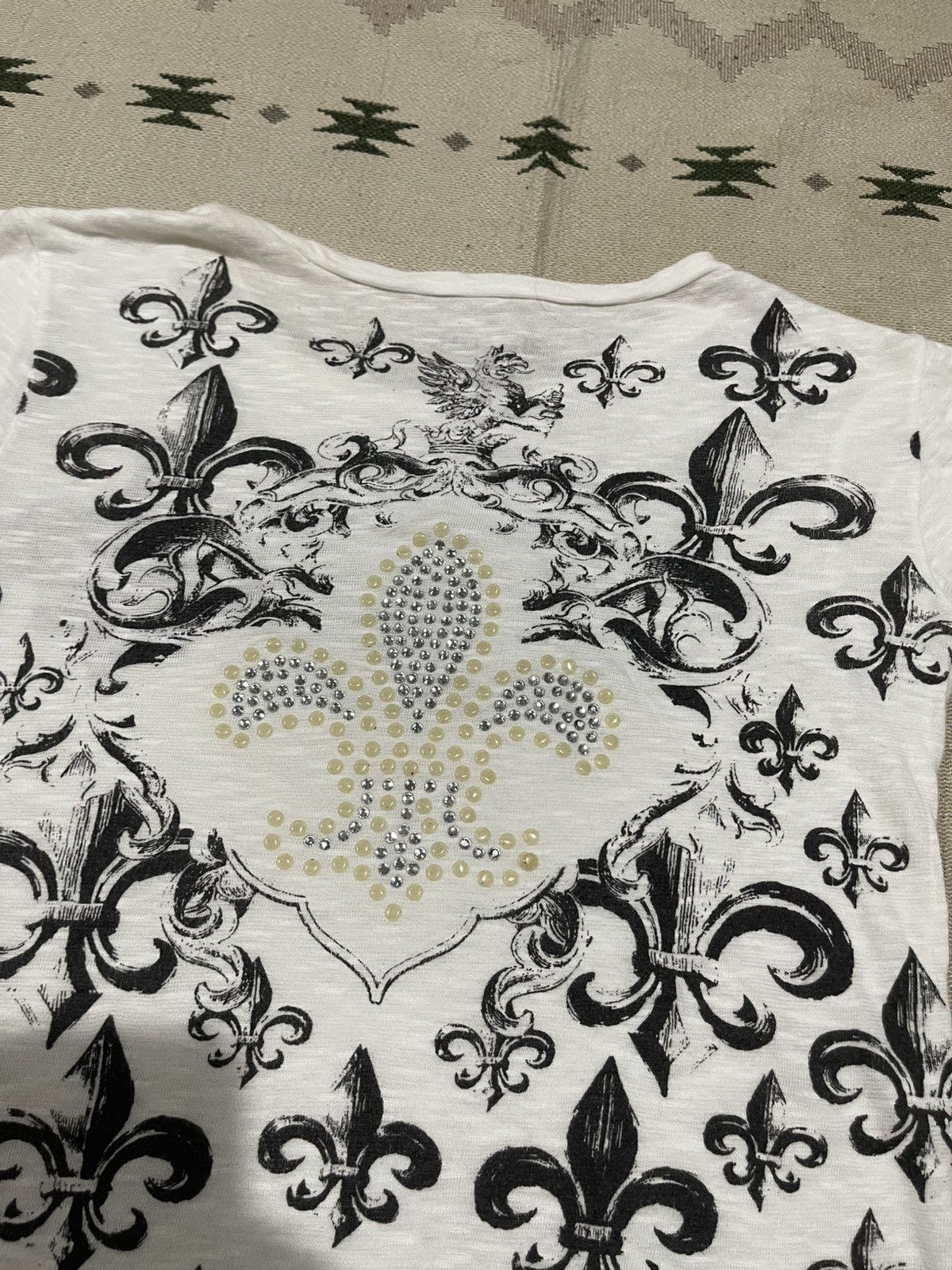 If Six Was Nine 2000s JACOB FLEUR DE LIS SHIRT RARE DESIGN Size M / US 6-8 / IT 42-44 - 11 Thumbnail