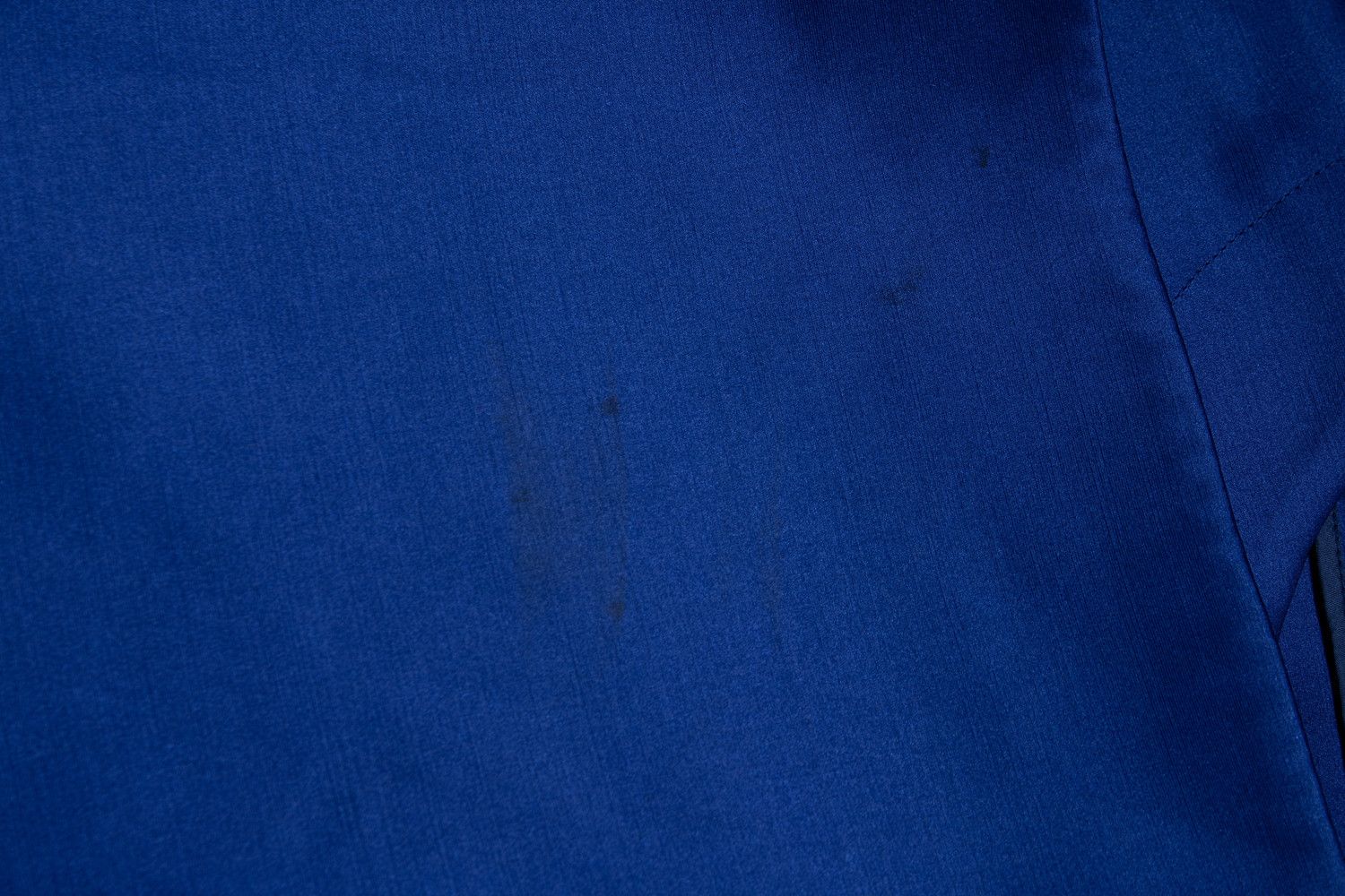 Celine Celine, kobalt blue silk blend dress Size XS / US 0-2 / IT 36-38 - 6 Thumbnail
