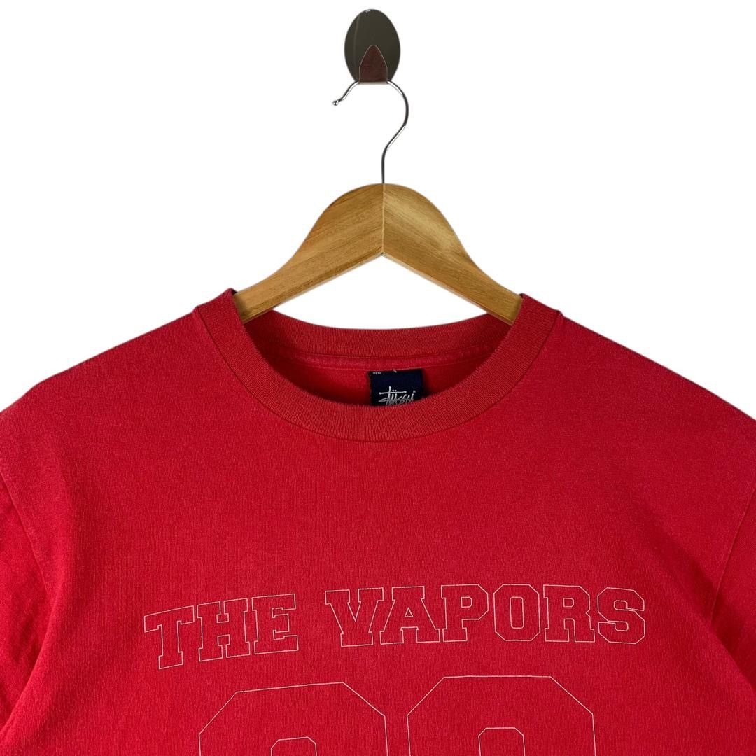 Stussy × Vintage Vintage 90s STUSSY the vapors 88 streetwear tee Size US M / EU 48-50 / 2 - 2 Thumbnail