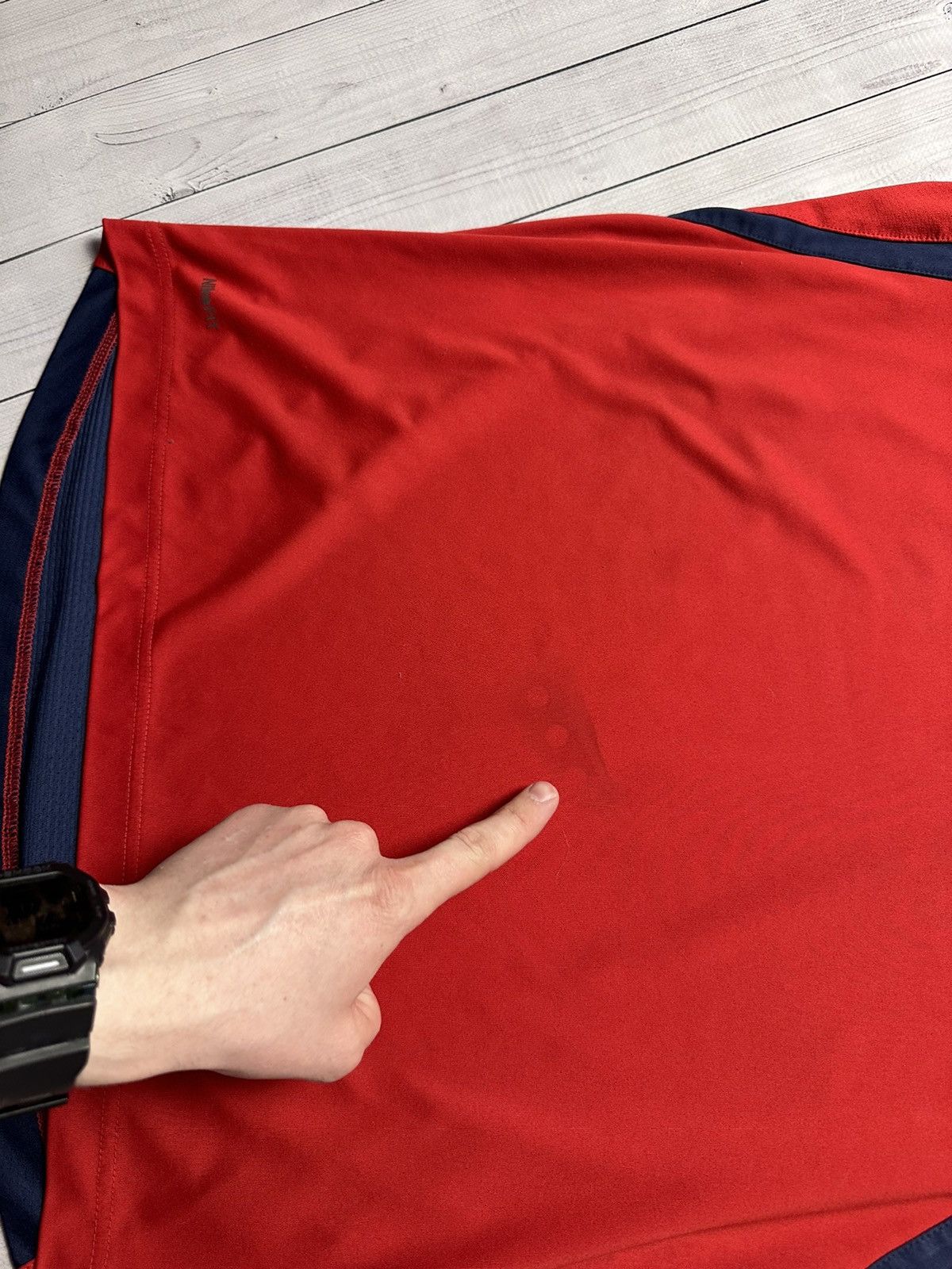 Nike × Vintage Vintage Nike Barcelona soccer jersey size M logo rare Size US M / EU 48-50 / 2 - 4 Thumbnail