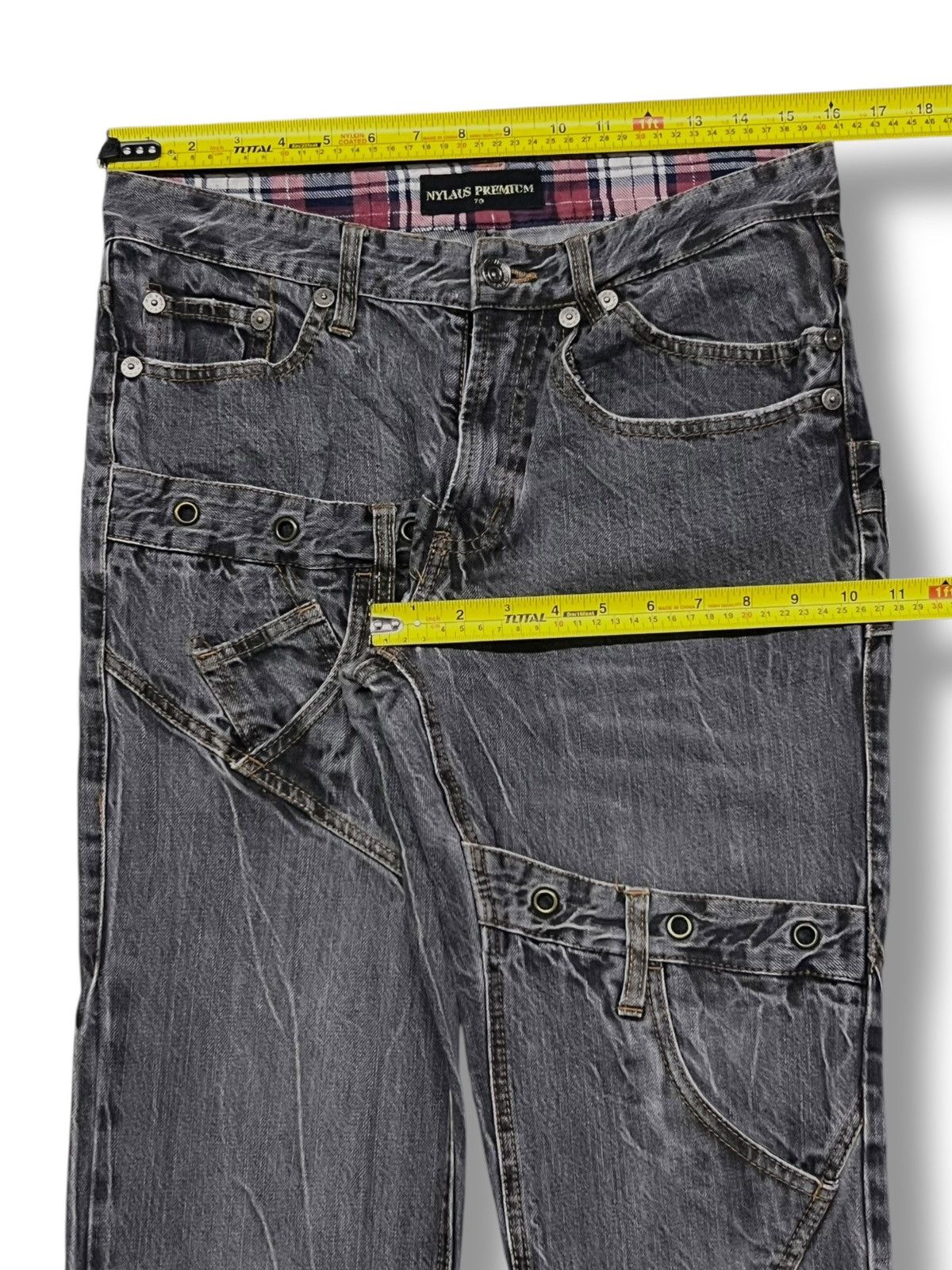 semanticdesign Vintage Nylaus Premium Belt Strap Panel Pocket Engineering Size US 32 / EU 48 - 14 Thumbnail
