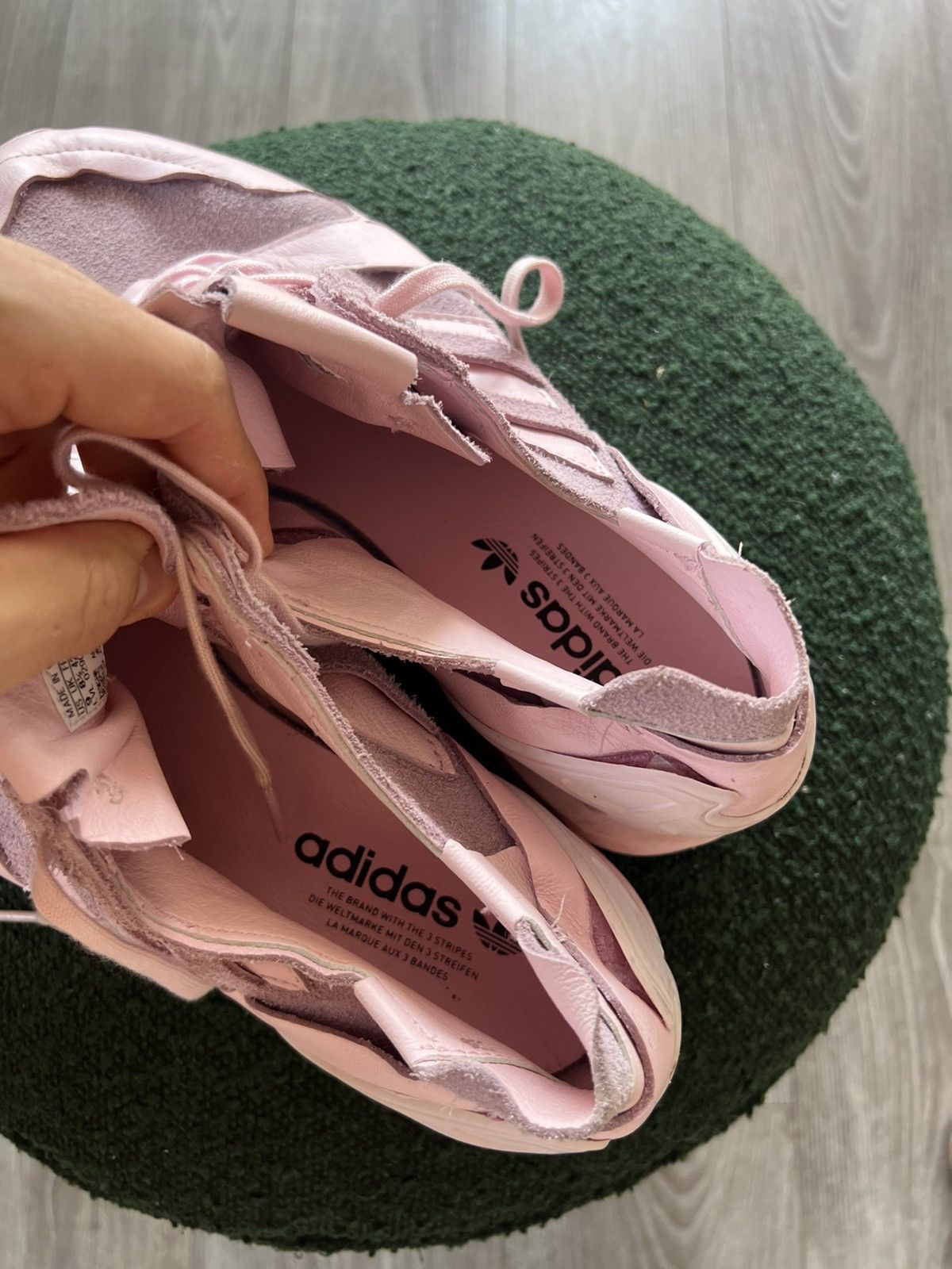 Adidas Adidas Luxury ZX 8000 „Minimalist Iconic” Leather Sneakers Size US 9 / EU 42 - 21 Thumbnail