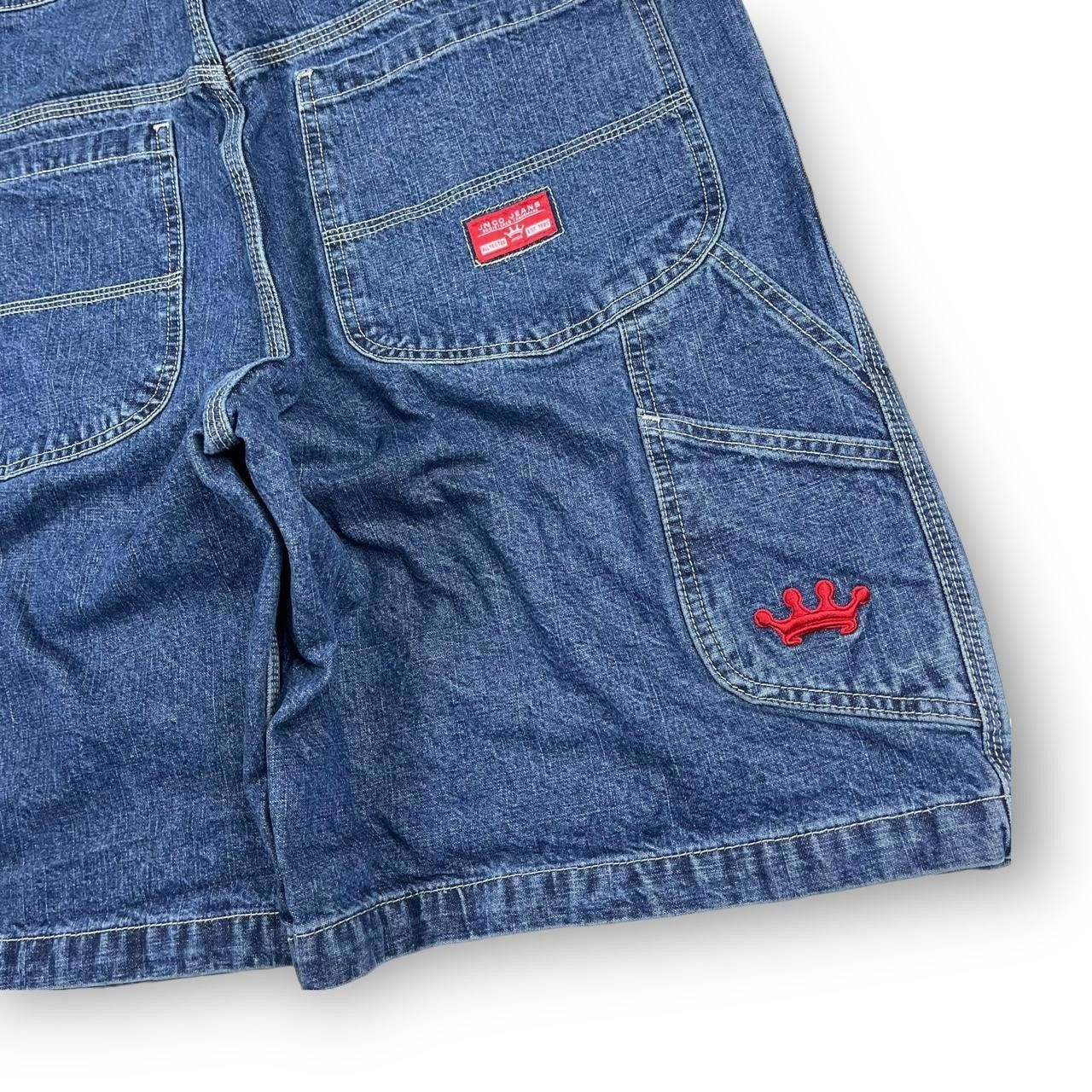 JNCO JNCO Men's Blue Shorts Size US 36 / EU 52 - 2 Thumbnail