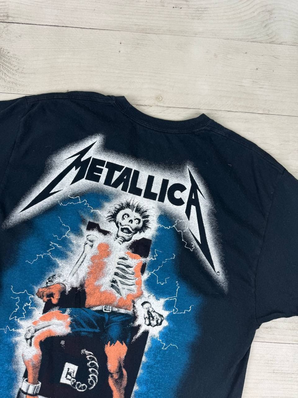 Band Tees Metallica Ride The Lightning 2010 T- Shirt Size US L / EU 52-54 / 3 - 12 Thumbnail