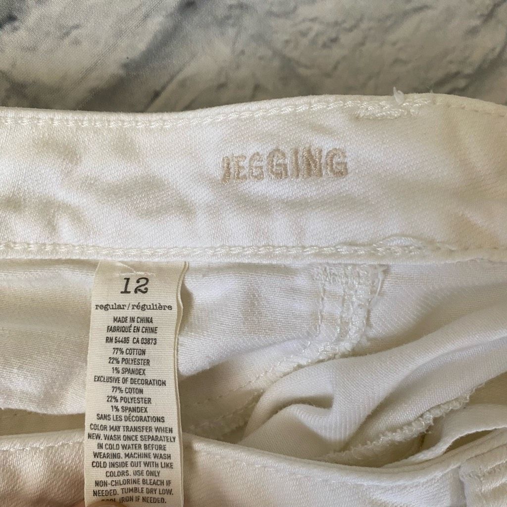 American Eagle Outfitters American Eagle stretch women 12 cotton blend jegging jeans w Size 34" / US 12 / IT 48 - 7 Thumbnail