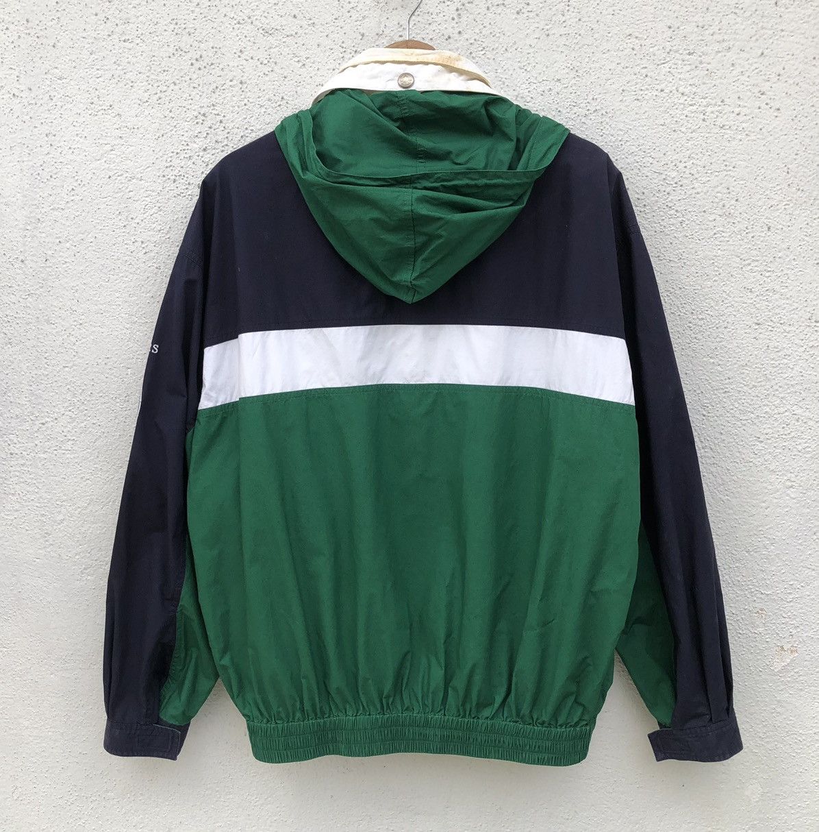 Converse Vintage 90s Converse Colour Block Bomber Jacket Size US L / EU 52-54 / 3 - 2 Thumbnail