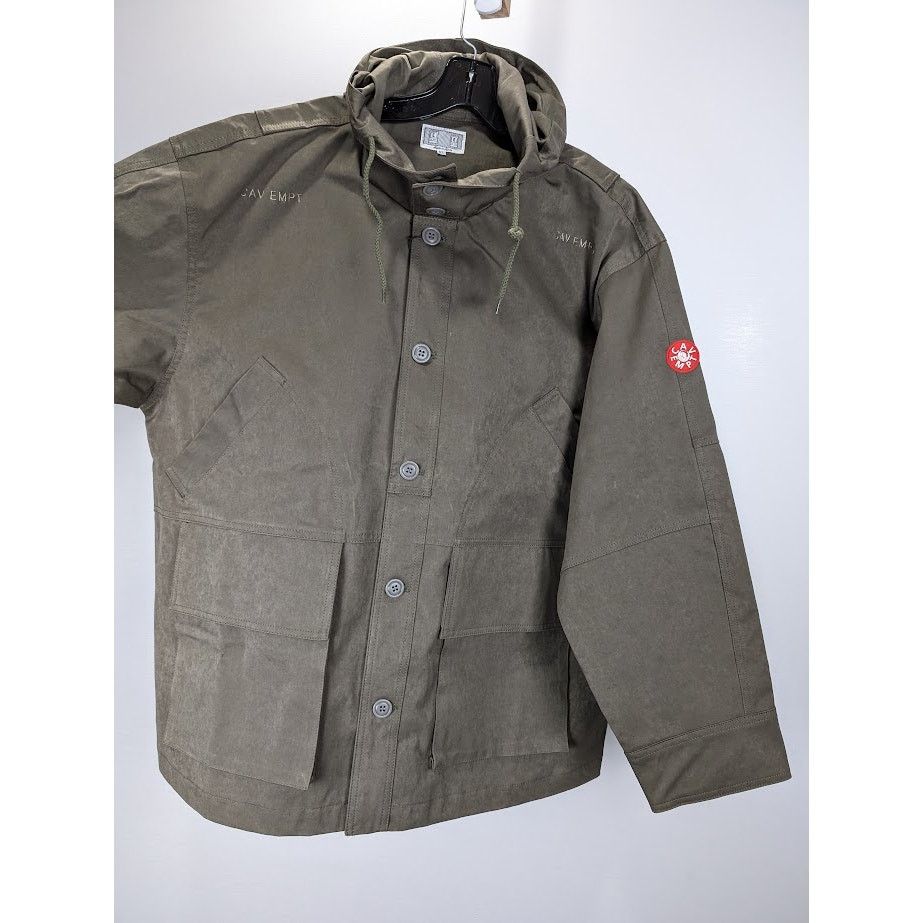 Cav Empt o1rshd1 Hooded Jacket in Khaki Size US XL / EU 56 / 4 - 11 Thumbnail