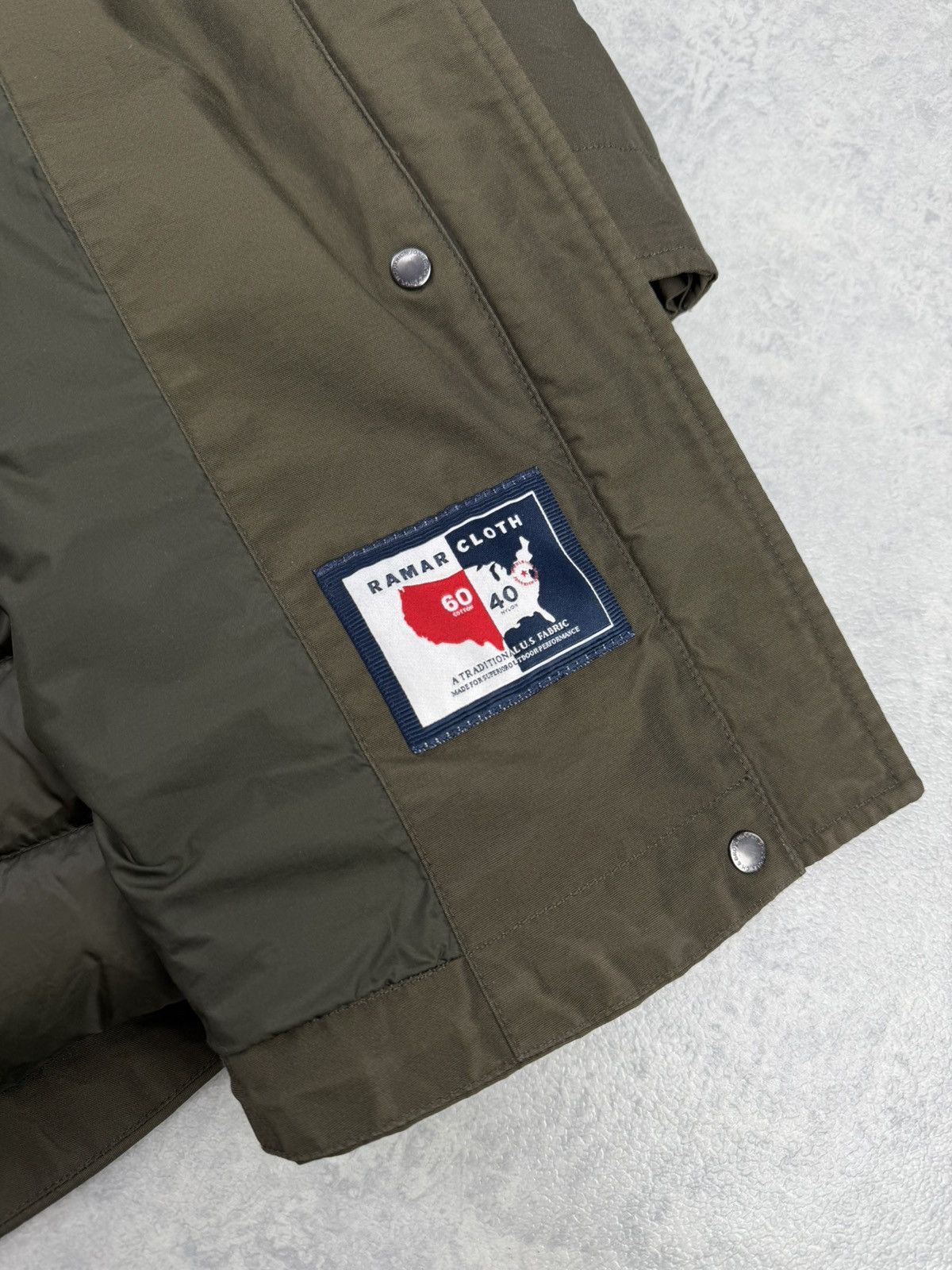 Woolrich Woolen Mills Women’s Woolrich Ramar Cloth Hooded Parka Jacket Olive M Size M / US 6-8 / IT 42-44 - 10 Thumbnail