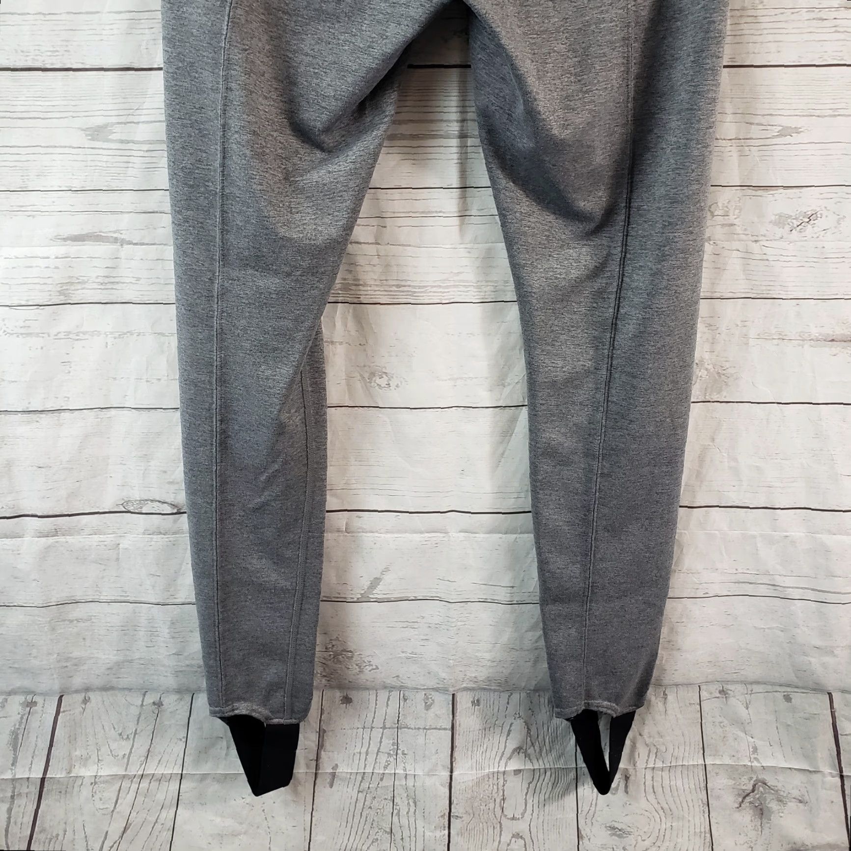 Vintage Zella Womens Leggings M Gray Black Stirrup High Rise Activewear X Size 32" / US 10 / IT 46 - 5 Thumbnail