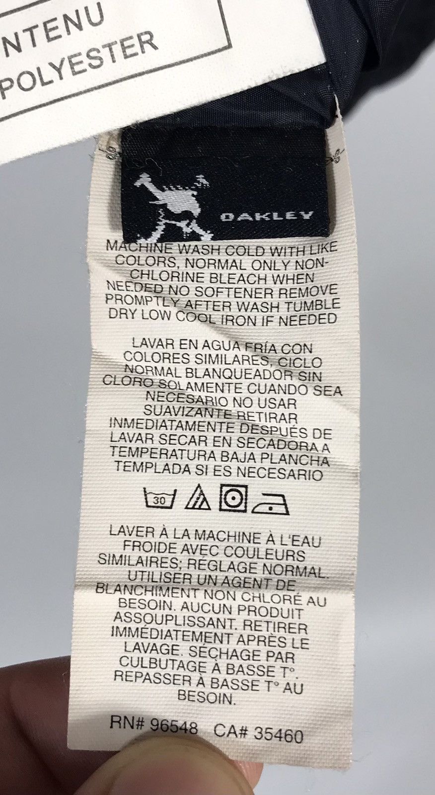 Oakley Oakley Vintage Mens Button Up Overshirt Reversible Size M Size US M / EU 48-50 / 2 - 10 Thumbnail