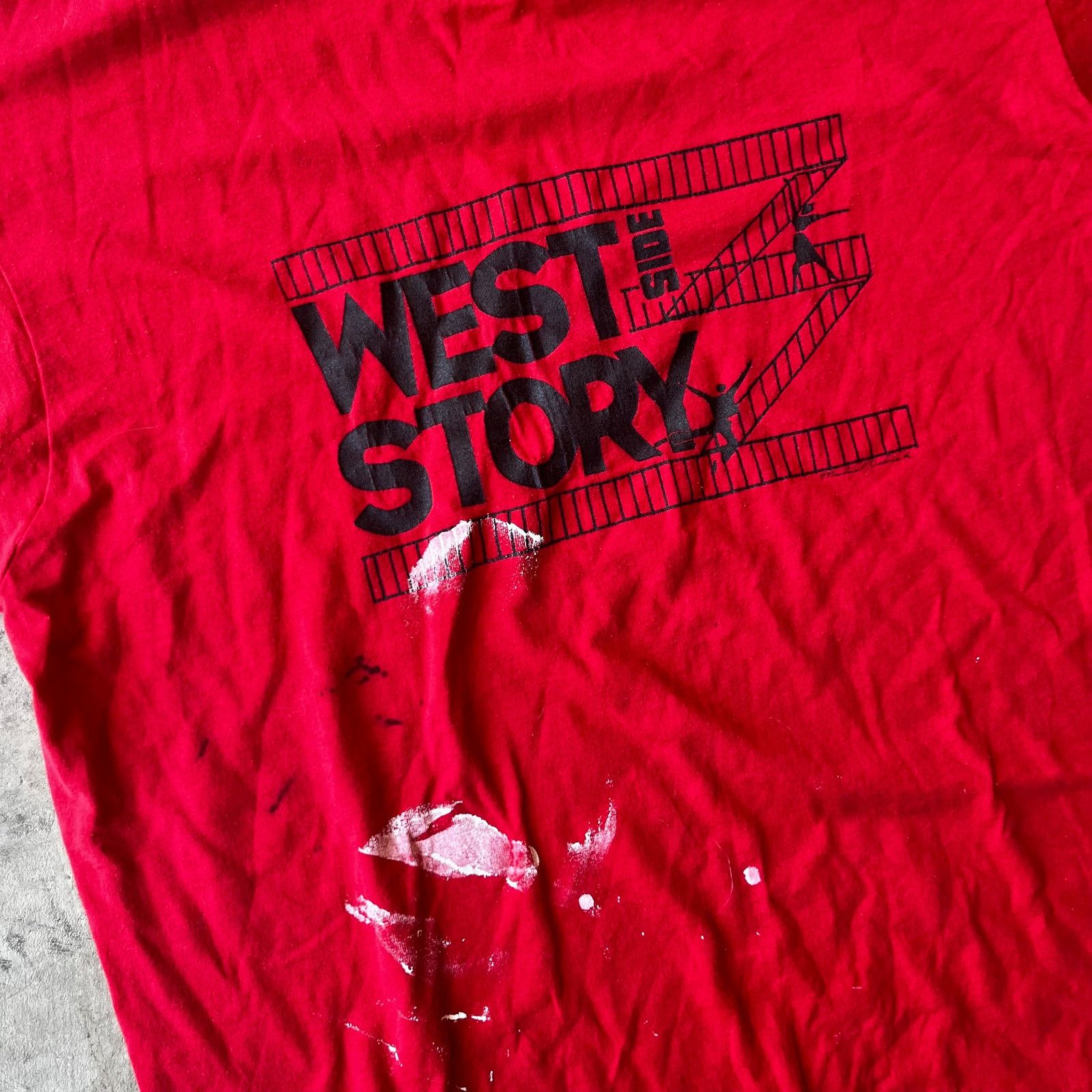 Vintage VINTAGE WEST SIDE STORY PLAY PROMO THEATER SHIRT MENS XL 90S Size US XL / EU 56 / 4 - 5 Thumbnail