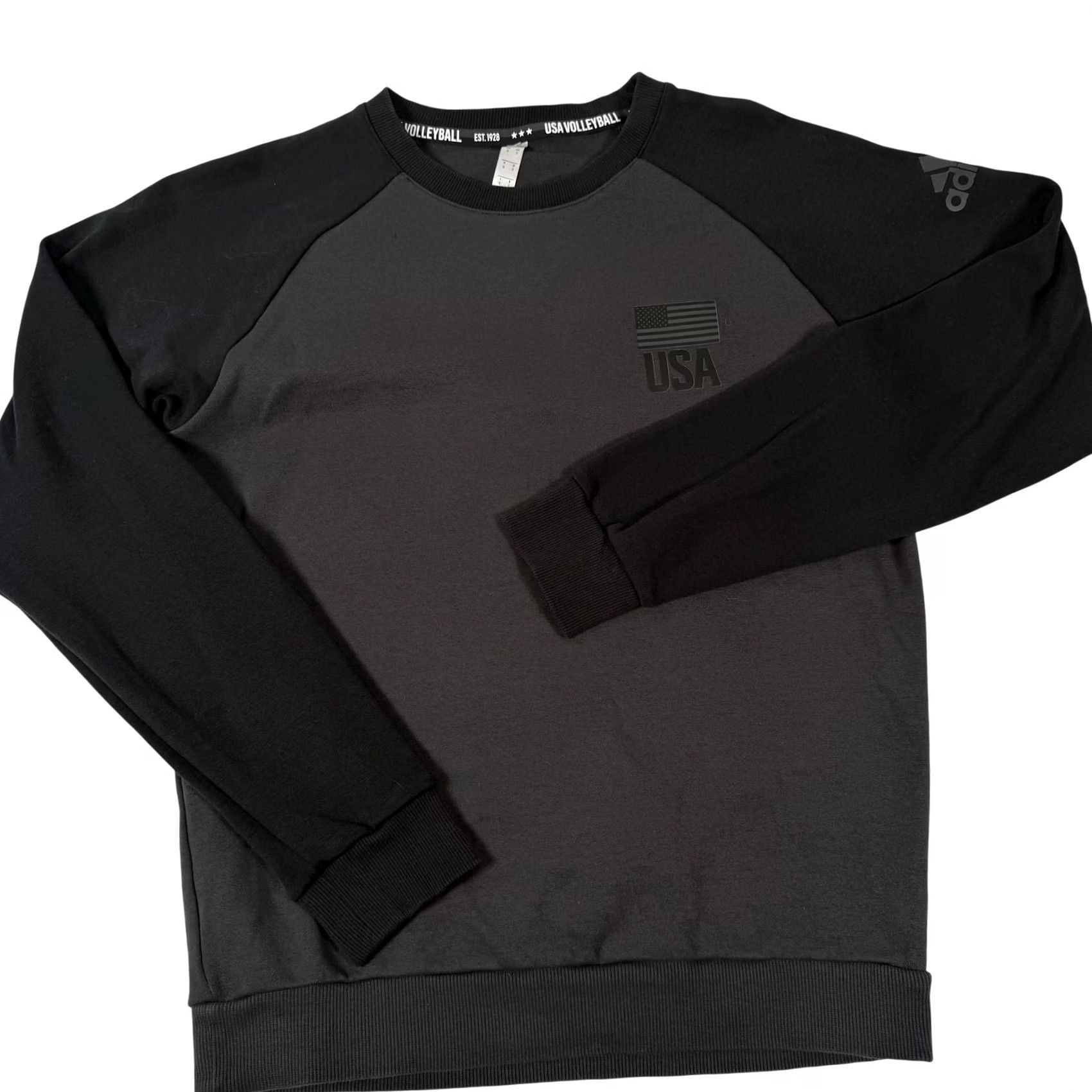Adidas Team USA Volleyball Sweatshirt Small Adidas Pullover Crewneck Men’s Long Sleeve Black Size US S / EU 44-46 / 1 - 2 Thumbnail