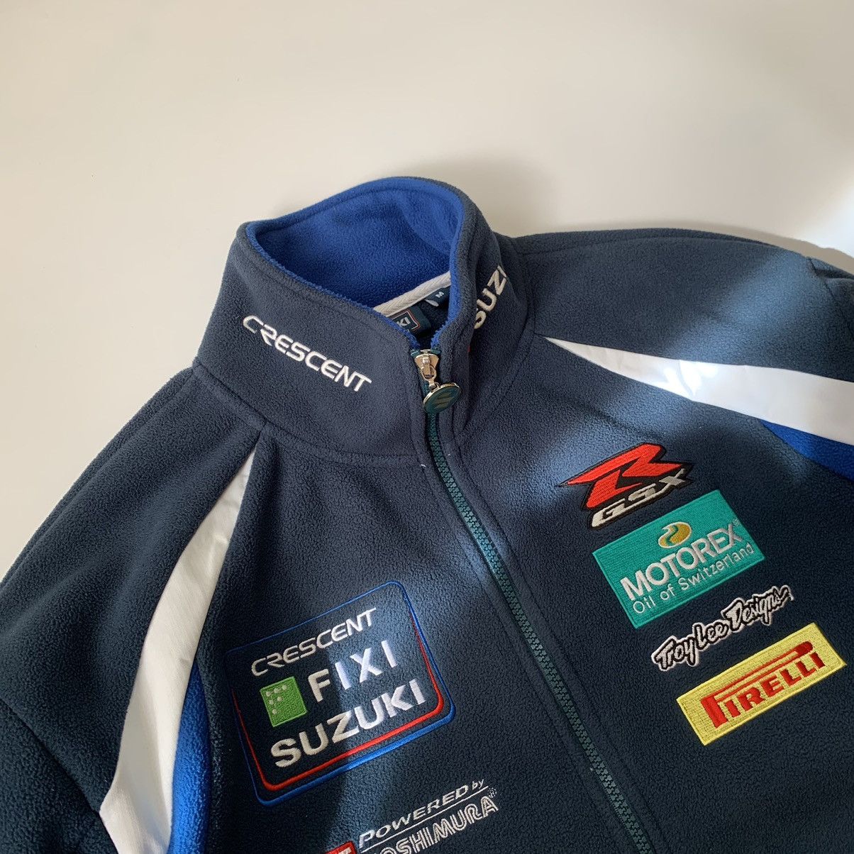 Vintage Vintage Racing Fleeced Jacket Suzuki Size US M / EU 48-50 / 2 - 6 Thumbnail