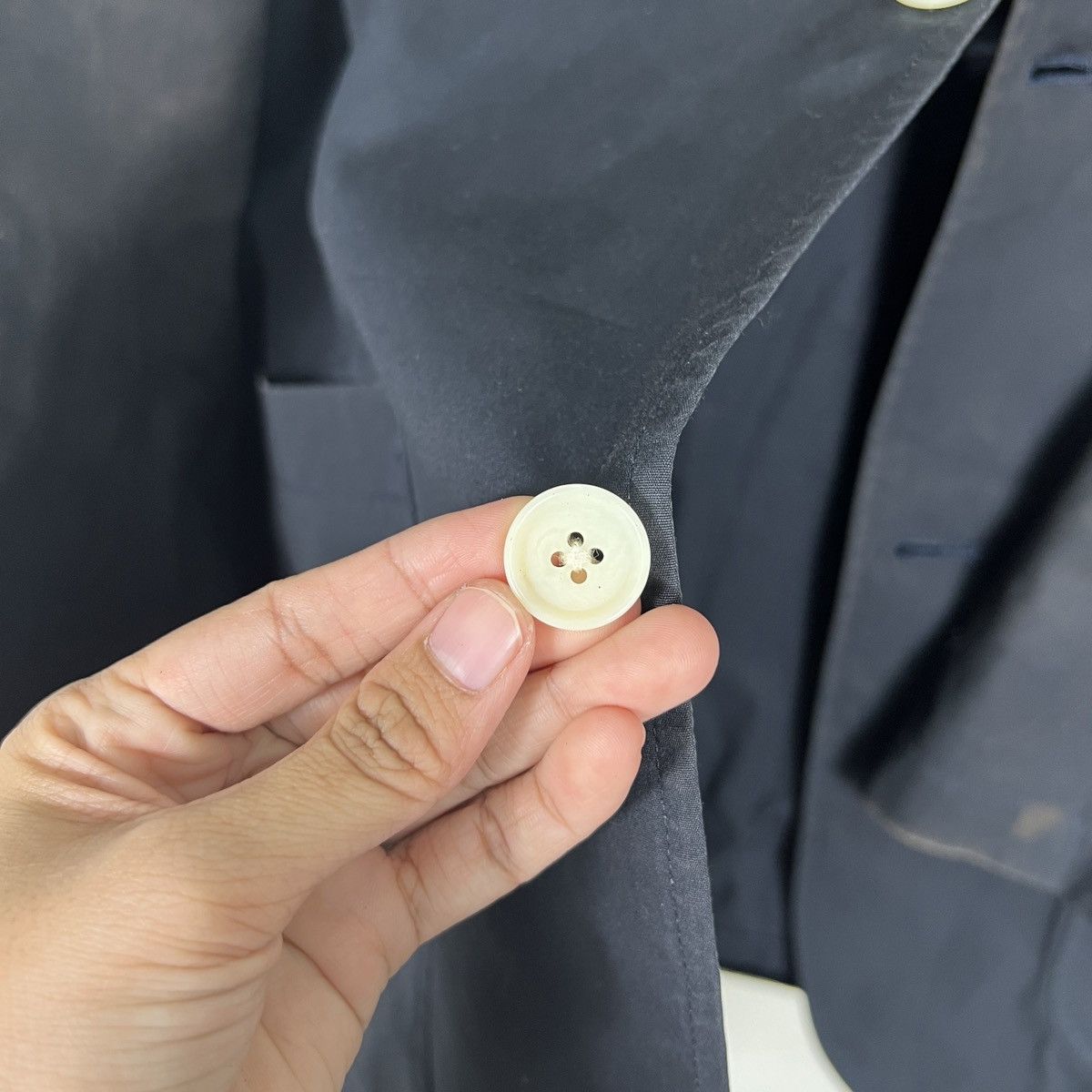 Issey Miyake 🔥 W.ROOTS CLASSIC INDIGO CHORE JACKET MADE IN JAPAN Size US XXL / EU 58 / 5 - 13 Thumbnail